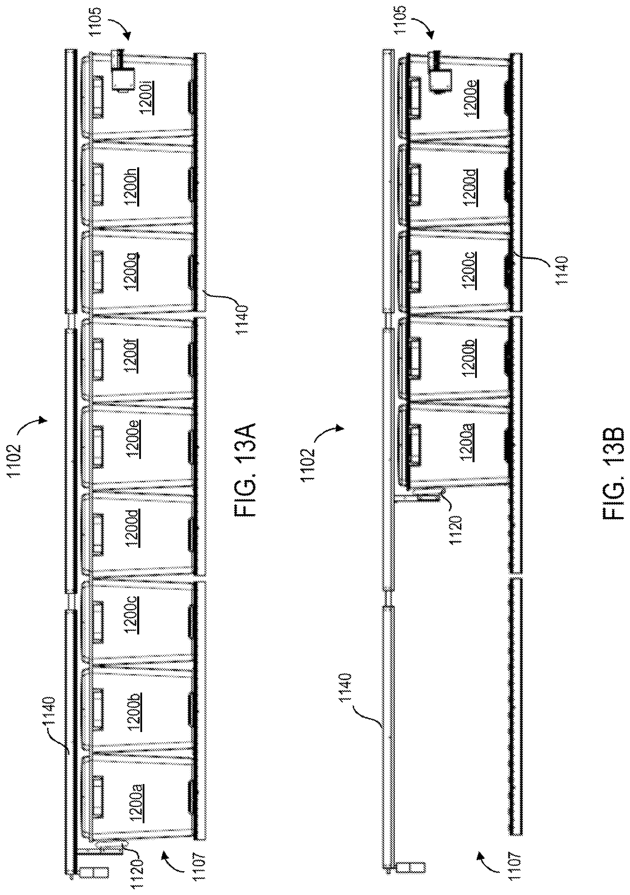Patent US12103796 Figure 14 – Autonomous multi-tier racking and retrieval system for delivery vehicle