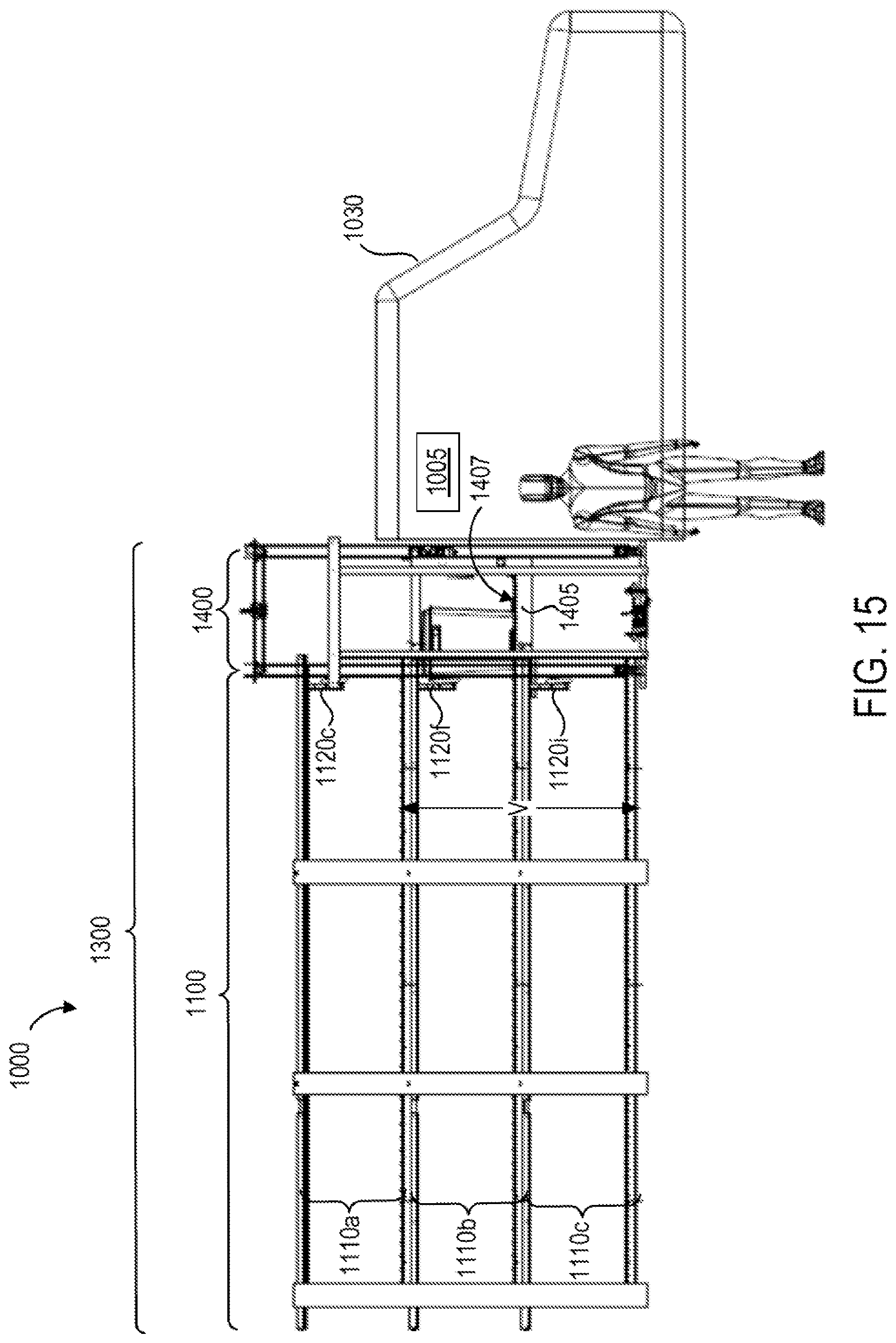 Patent US12103796 Figure 16 – Autonomous multi-tier racking and retrieval system for delivery vehicle