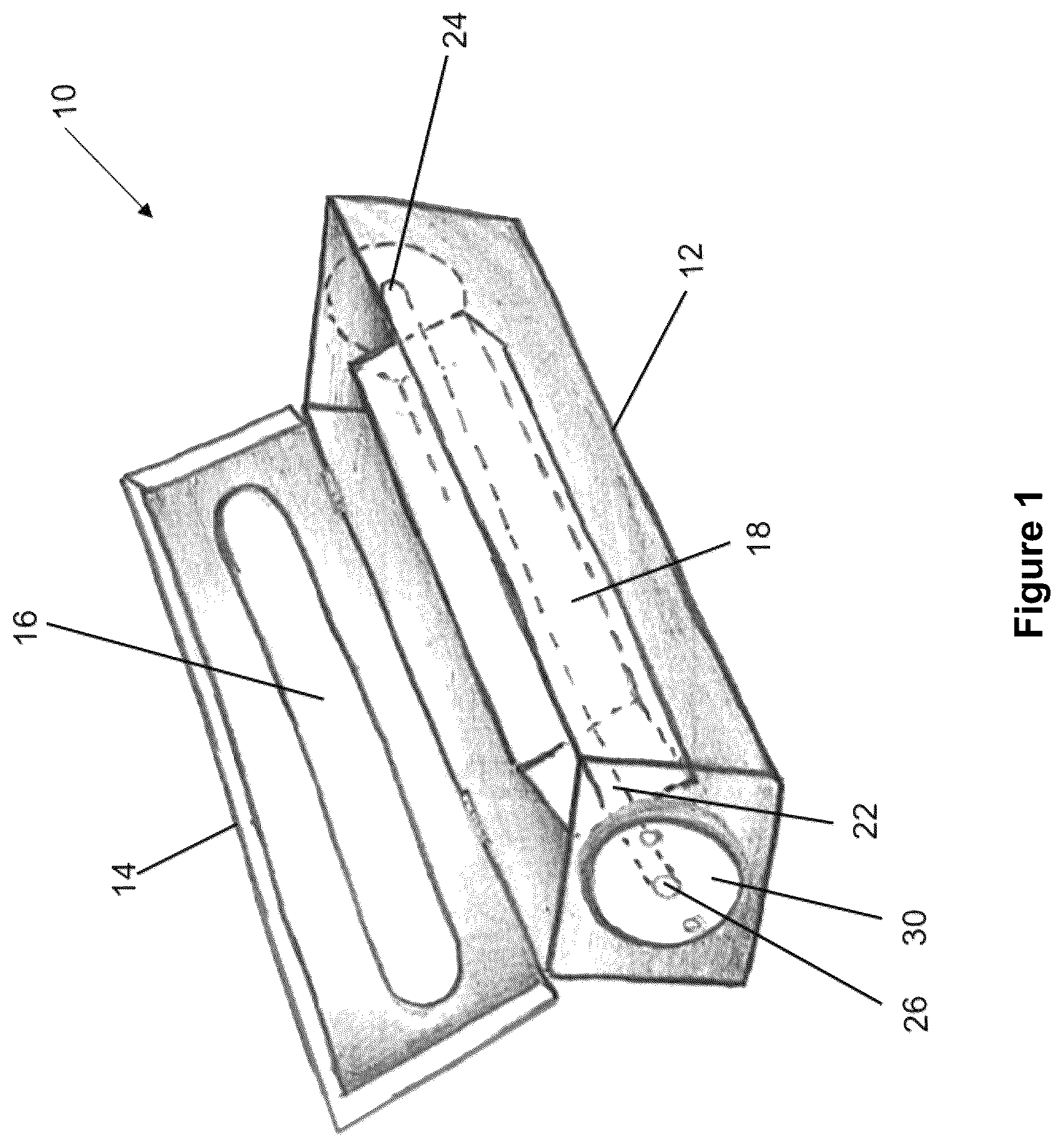 Patent US12103798 Figure 1 – Dispenser