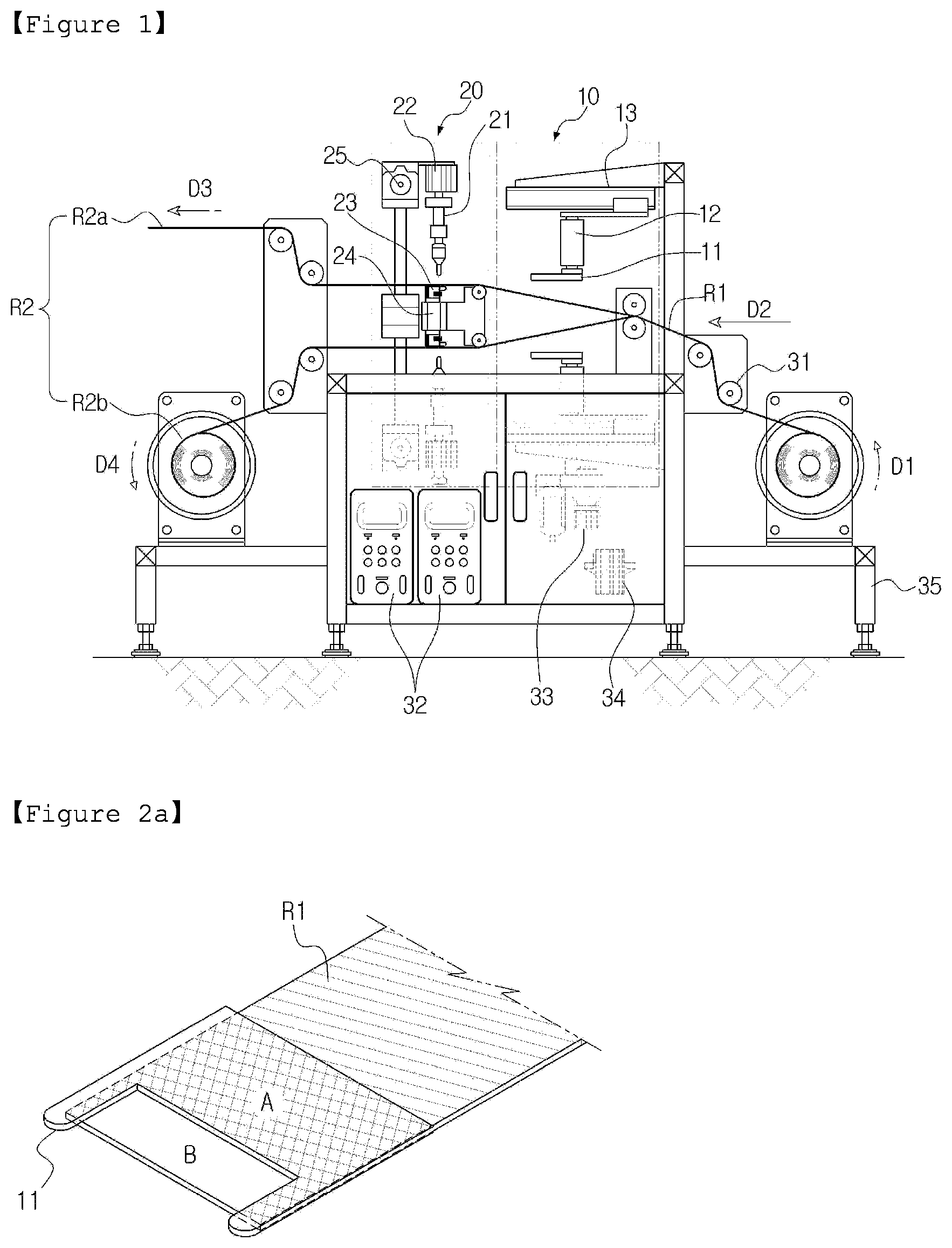 Patent US12103801 — Raw material supply device for separator of secondary battery — Figure 1