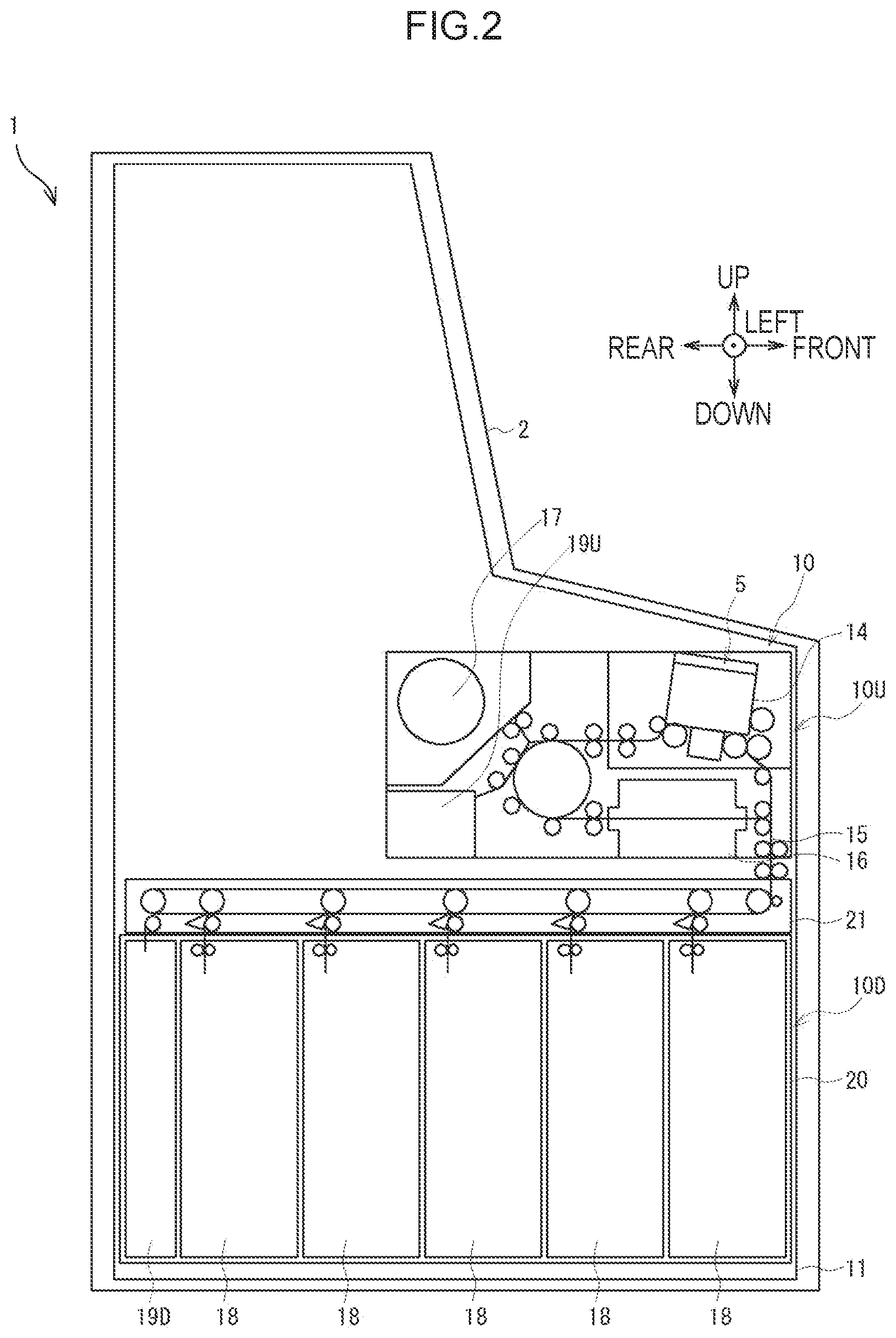 Patent US12103802 Figure 2 – Medium processing device and medium transaction device