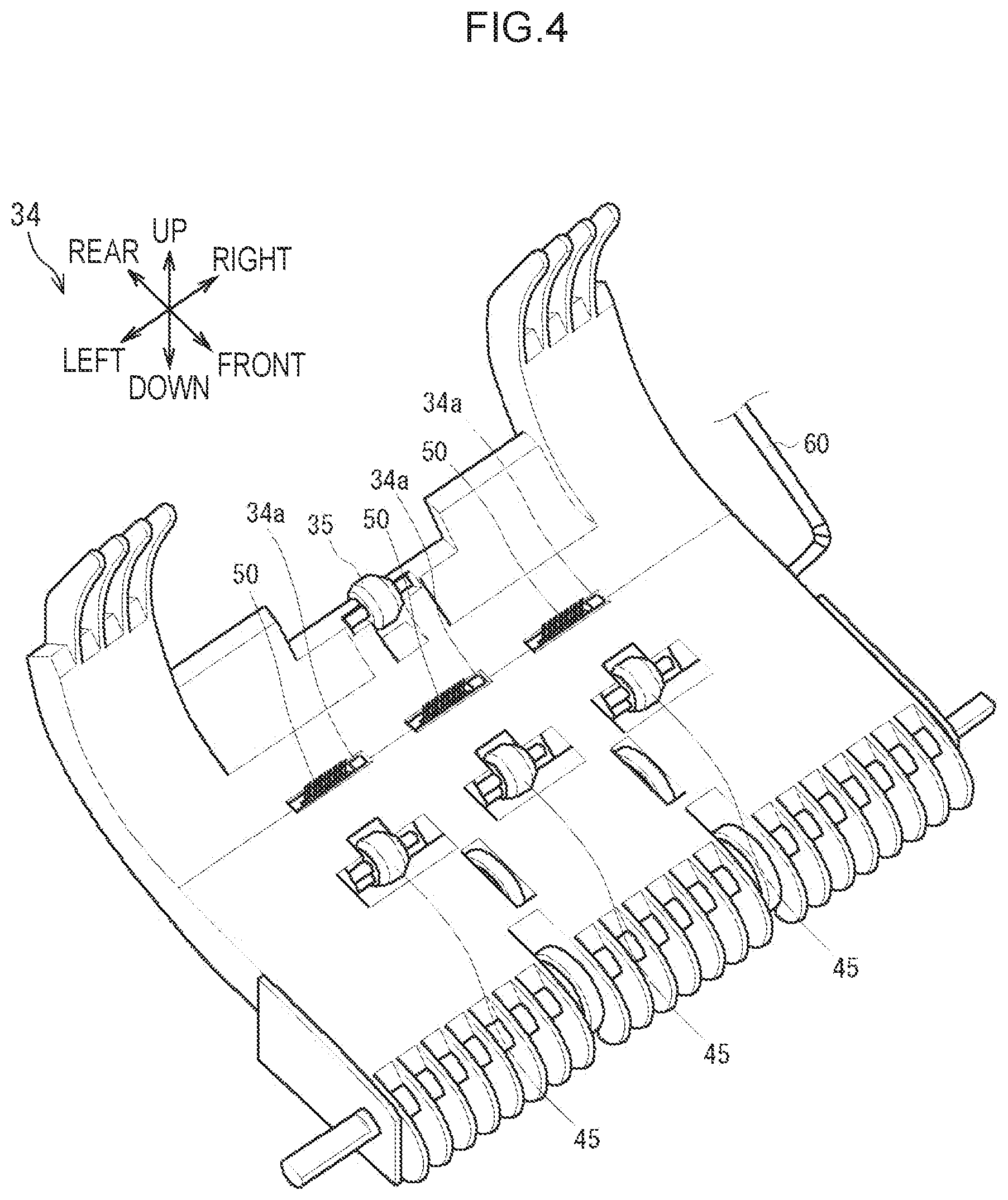 Patent US12103802 Figure 4 – Medium processing device and medium transaction device