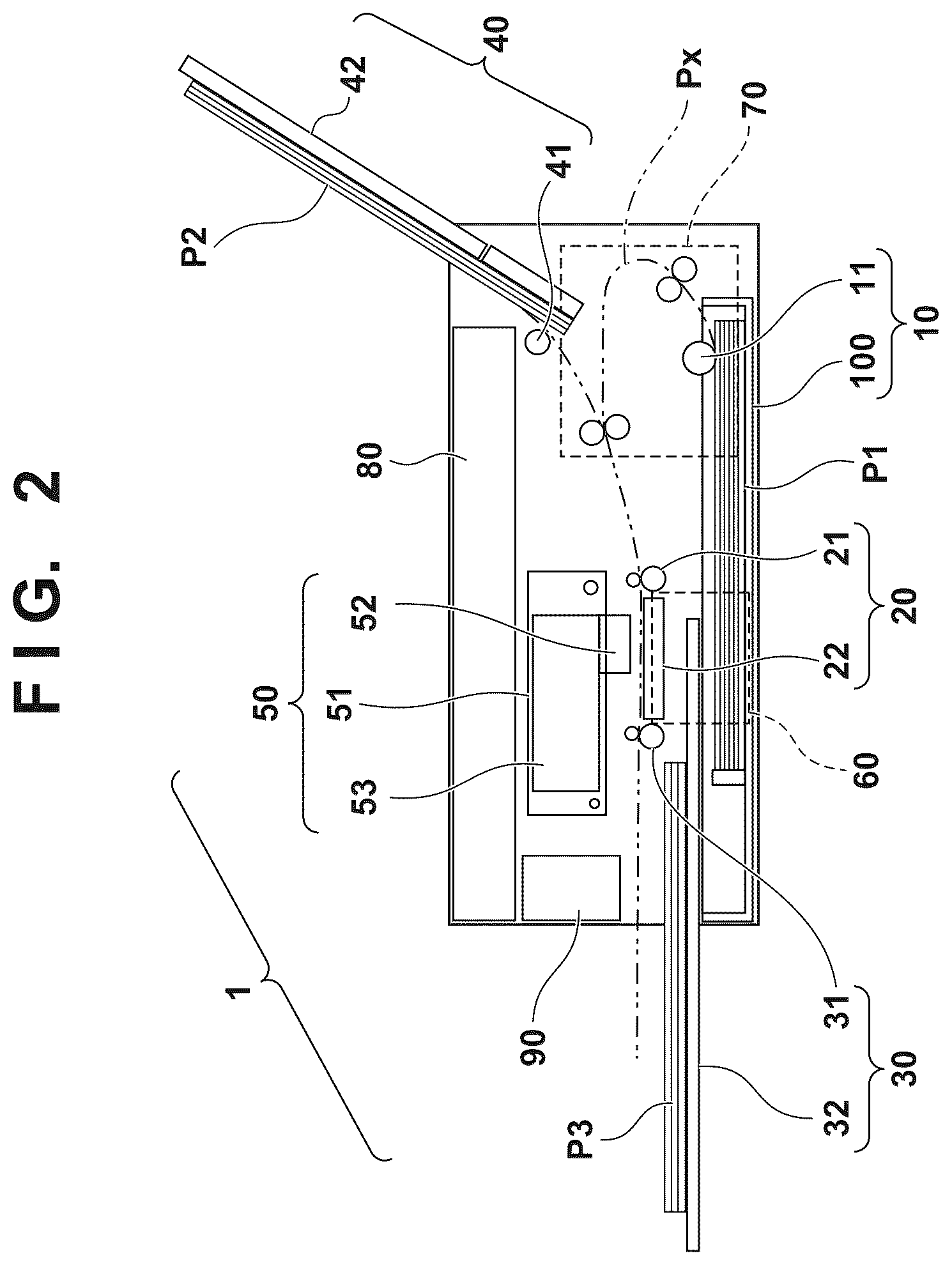 Patent US12103803 Figure 2 – Cassette and printing apparatus