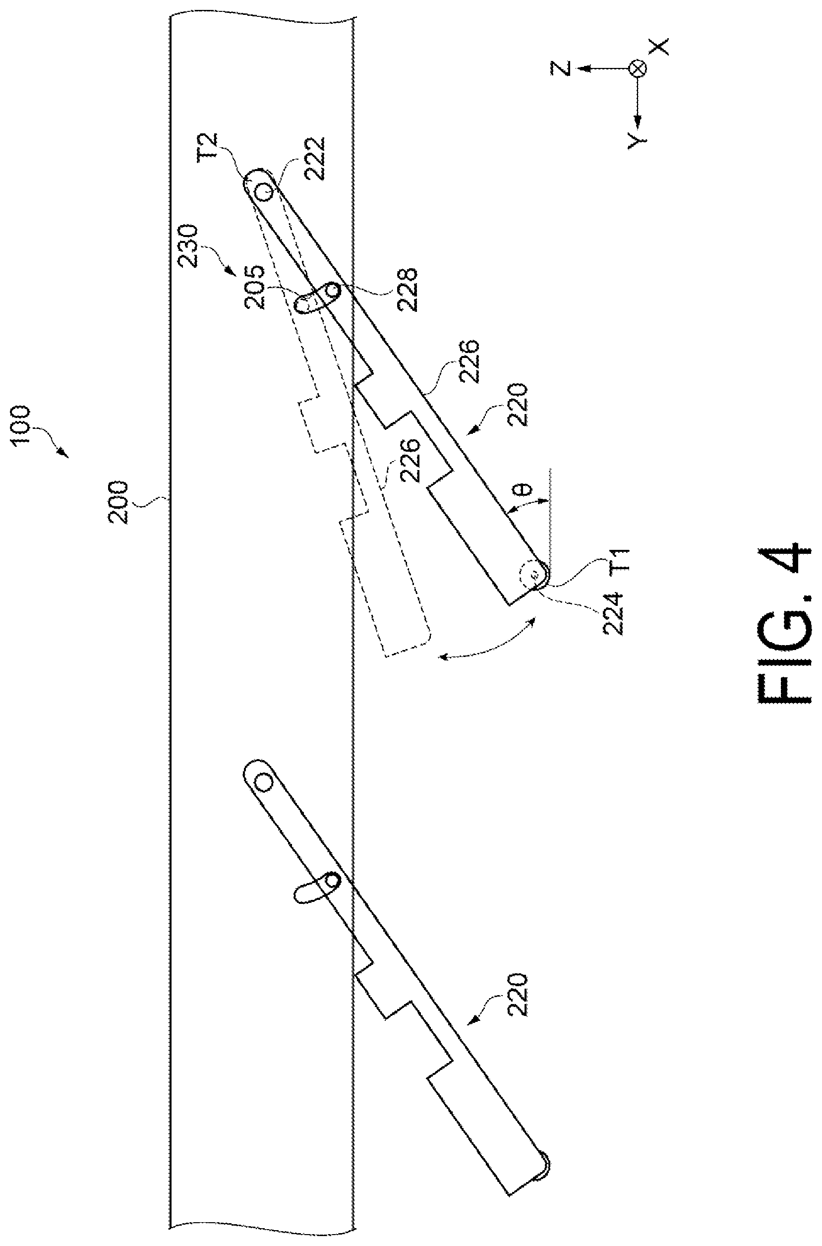 Patent US12103805 Figure 4 – Medium placement device and recording system
