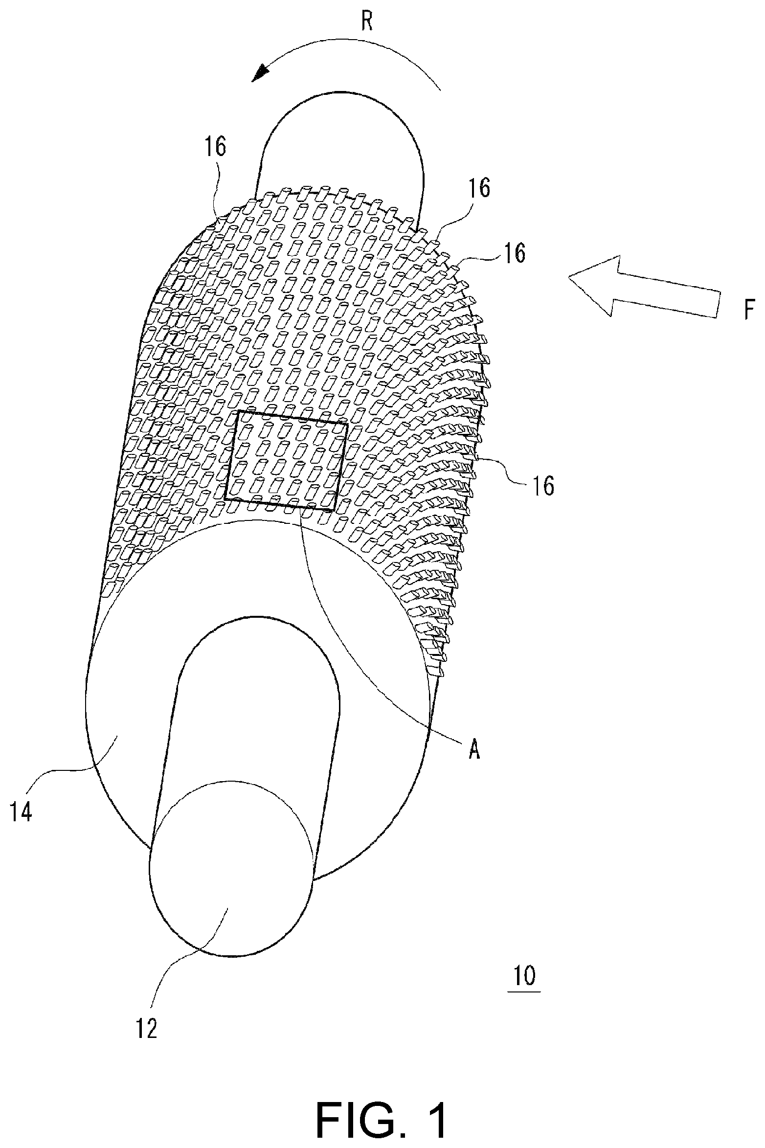 Patent US12103808 — Paper feeding roll — Figure 1
