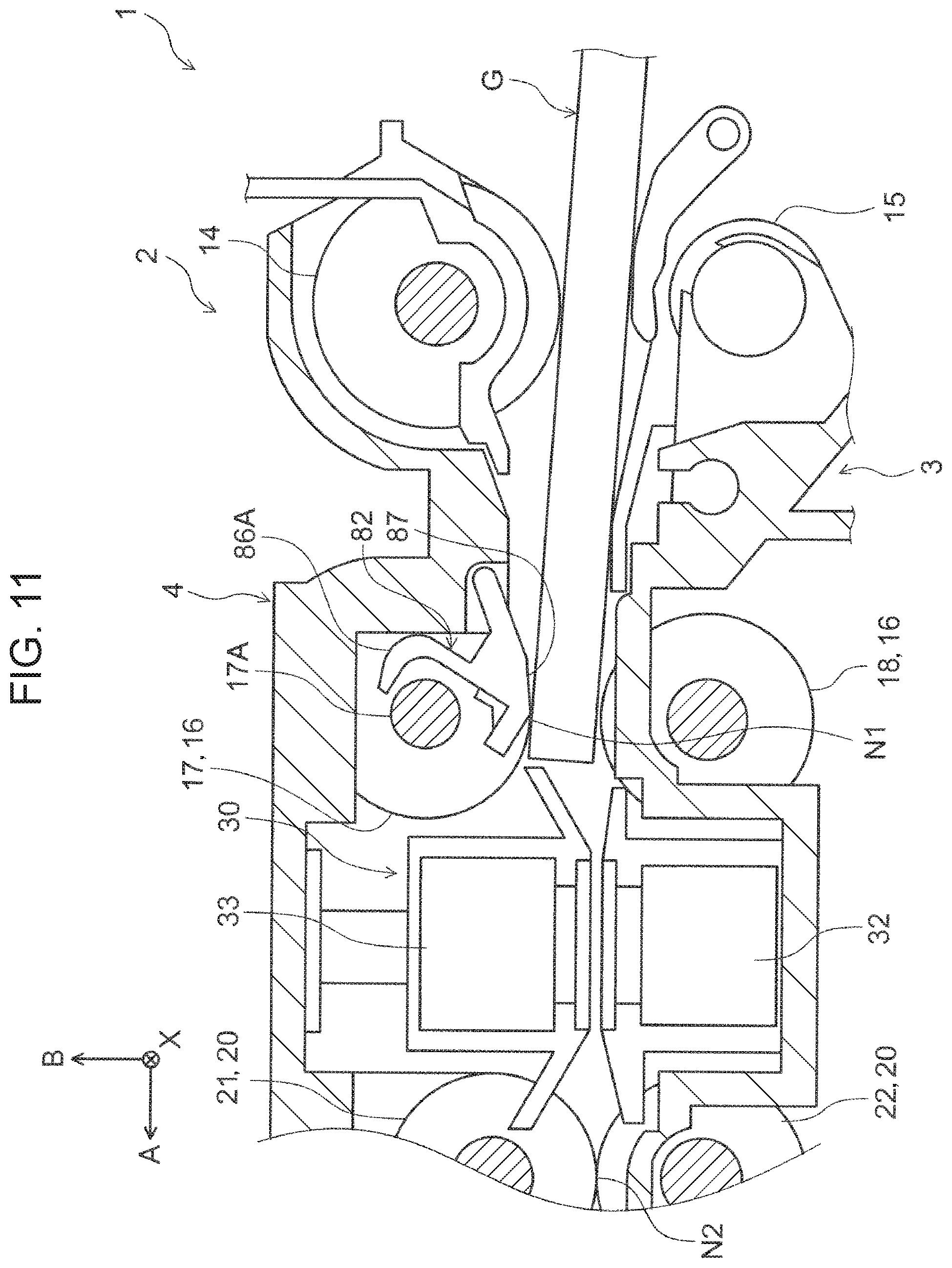 Patent US12103809 Figure 11 – Image reading apparatus