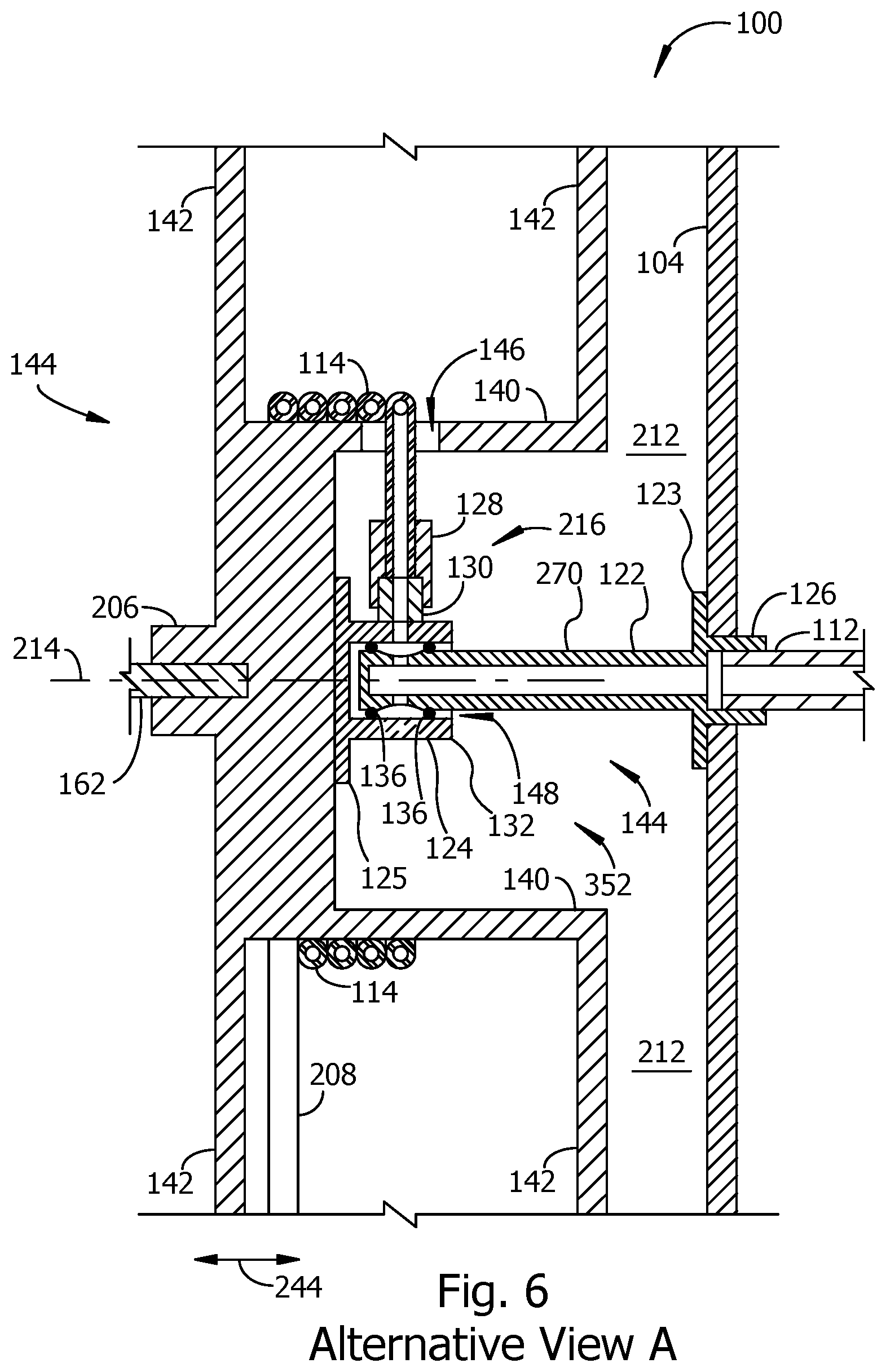 Patent US12103813 Figure 5 – Reel with automatic line extension