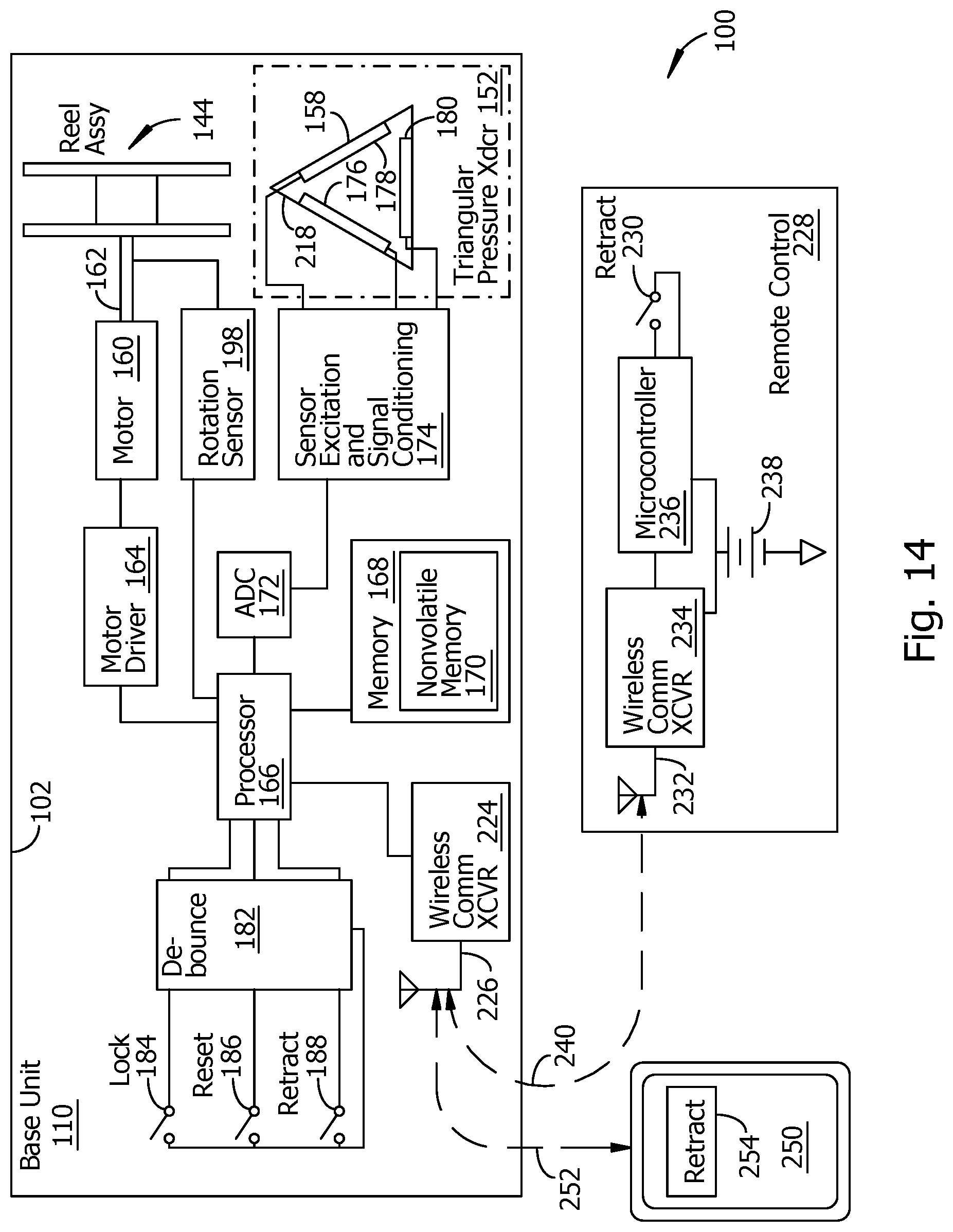 Patent US12103813 Figure 12 – Reel with automatic line extension