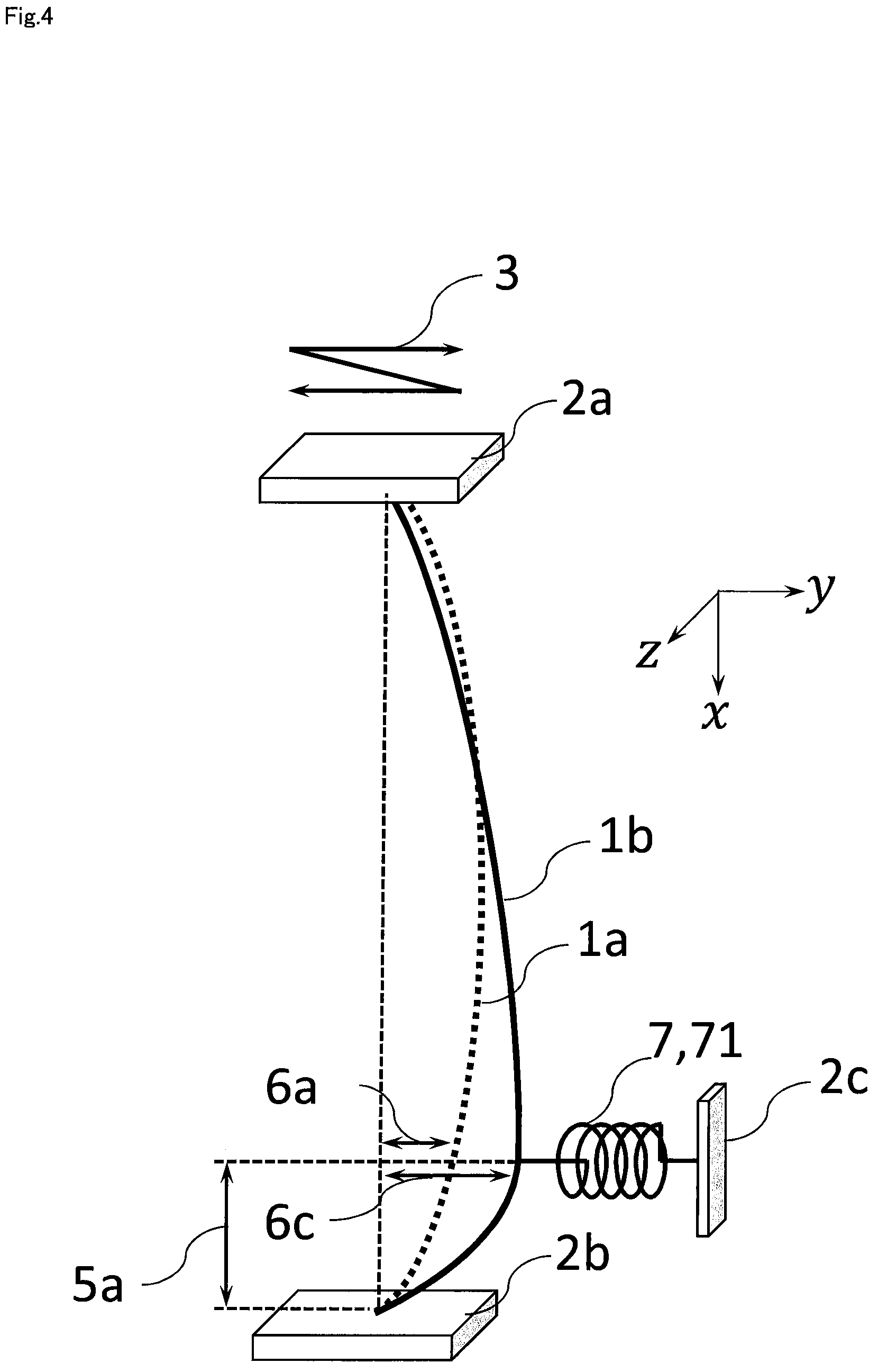 Patent US12103823 Figure 4 – Vibration damping device and elevator apparatus