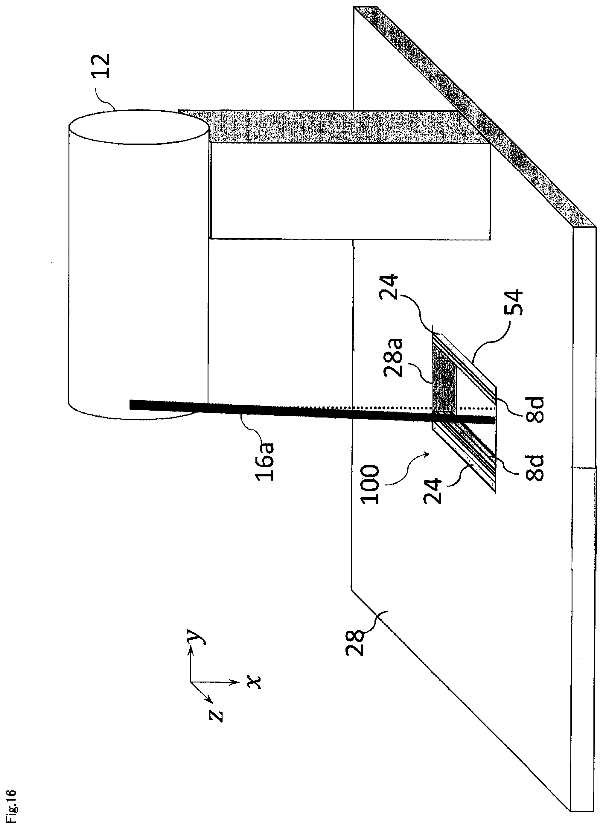 Patent US12103823 Figure 16 – Vibration damping device and elevator apparatus