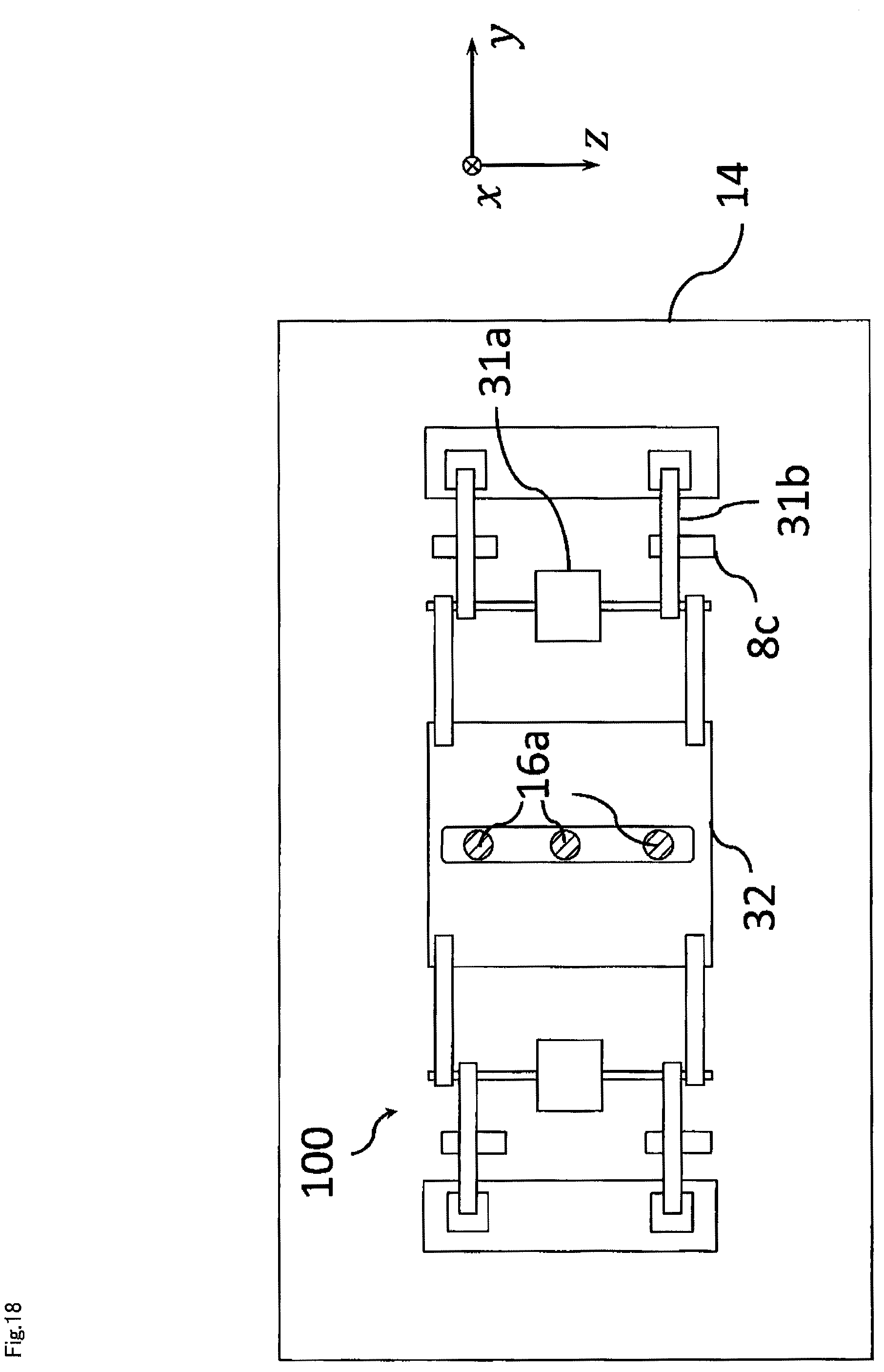 Patent US12103823 Figure 18 – Vibration damping device and elevator apparatus