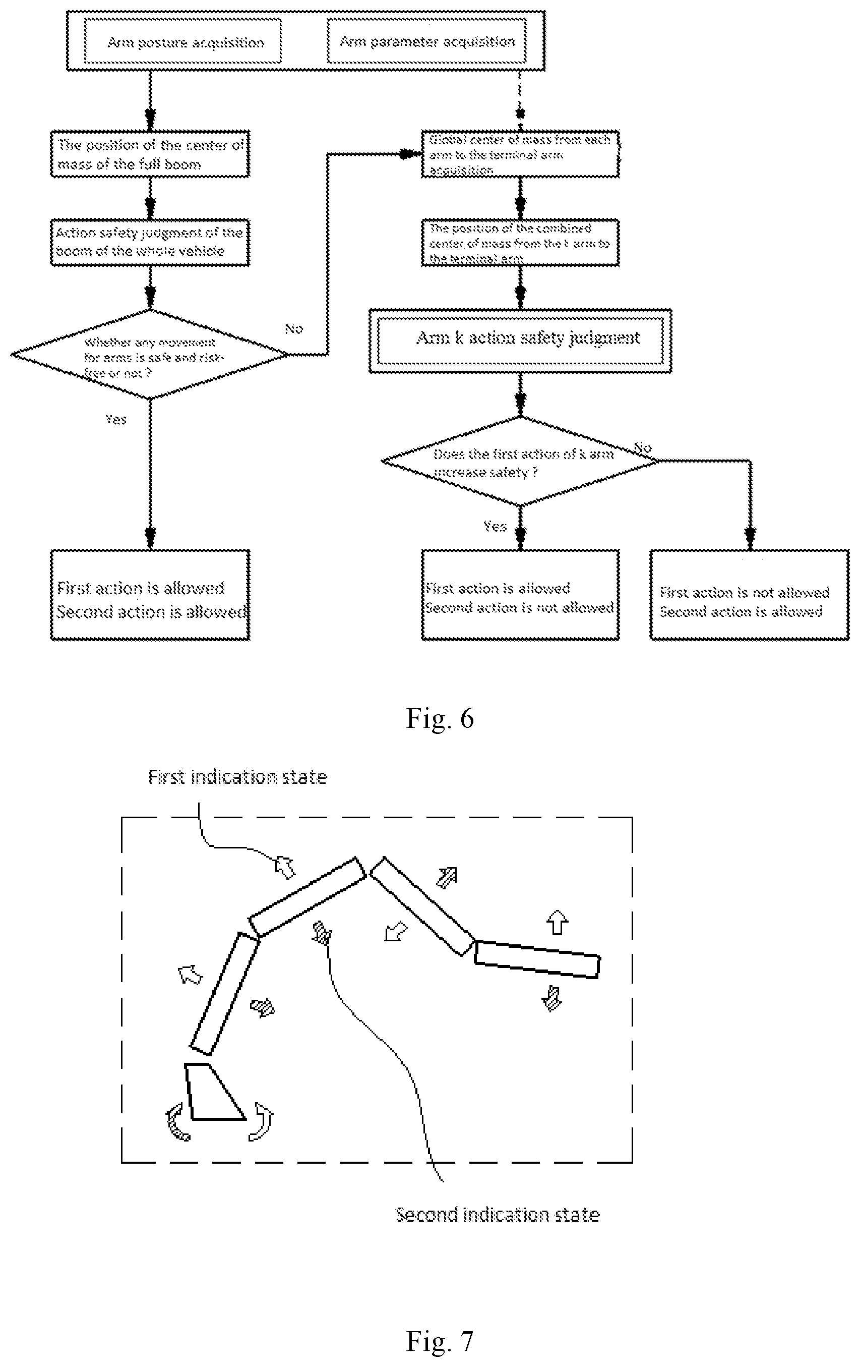 Patent US12103826 Figure 5 – Method and apparatus for determining safety of operation which can be carried out by crane boom, and engineering machinery