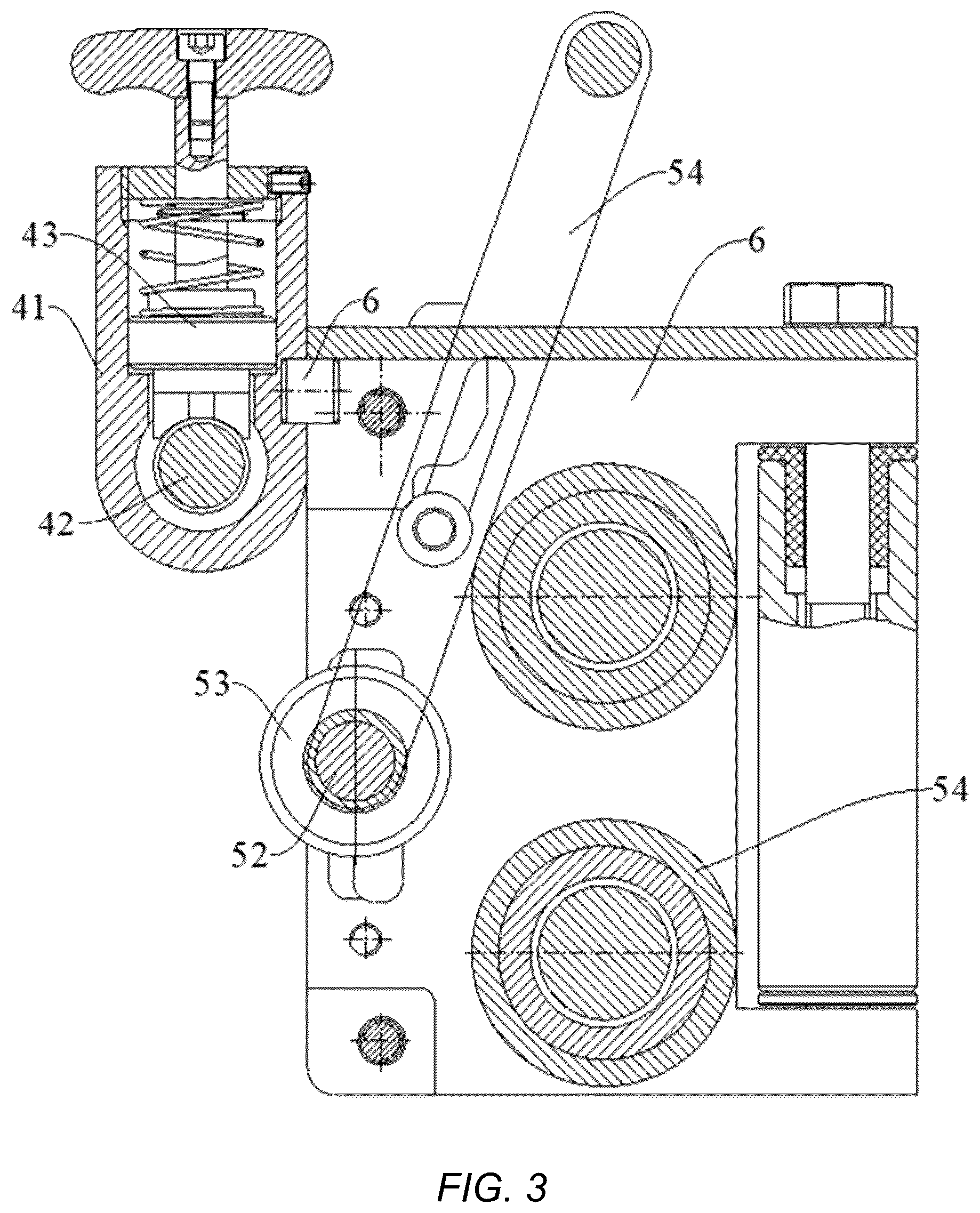 Patent US12103828 Figure 3 – Winch, rope guide and transmission device having clutch function