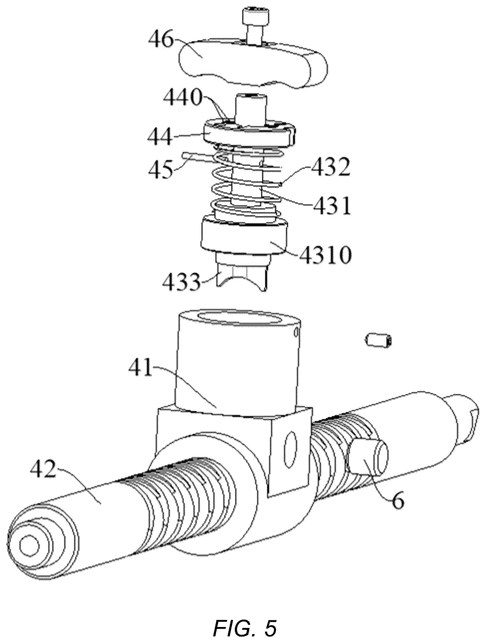 Patent US12103828 Figure 5 – Winch, rope guide and transmission device having clutch function