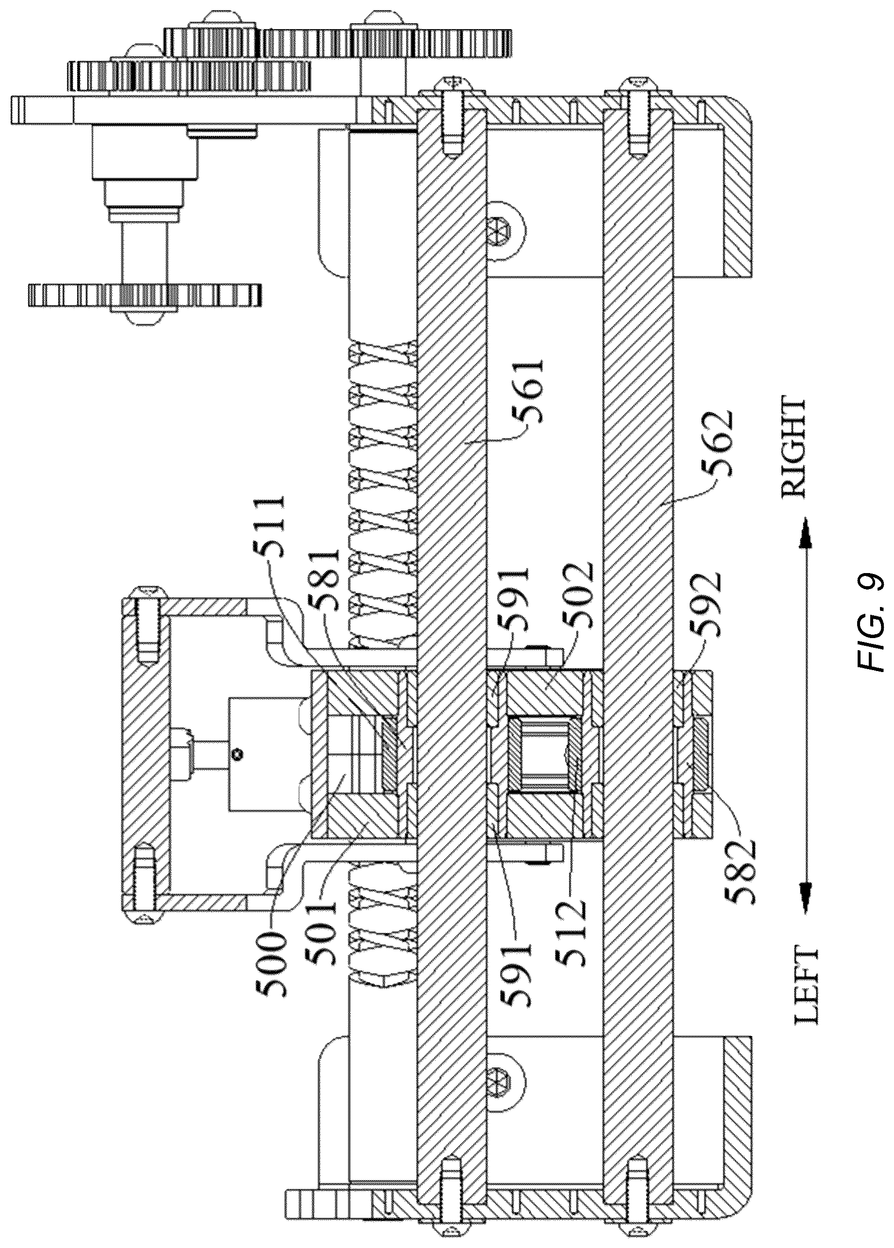 Patent US12103828 Figure 9 – Winch, rope guide and transmission device having clutch function