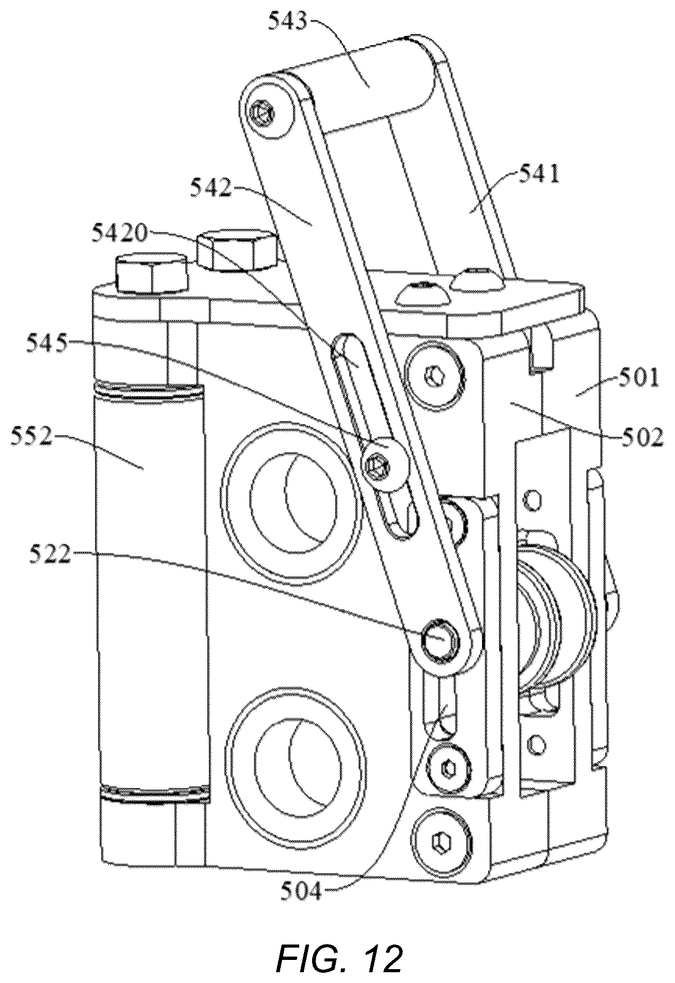 Patent US12103828 Figure 11 – Winch, rope guide and transmission device having clutch function