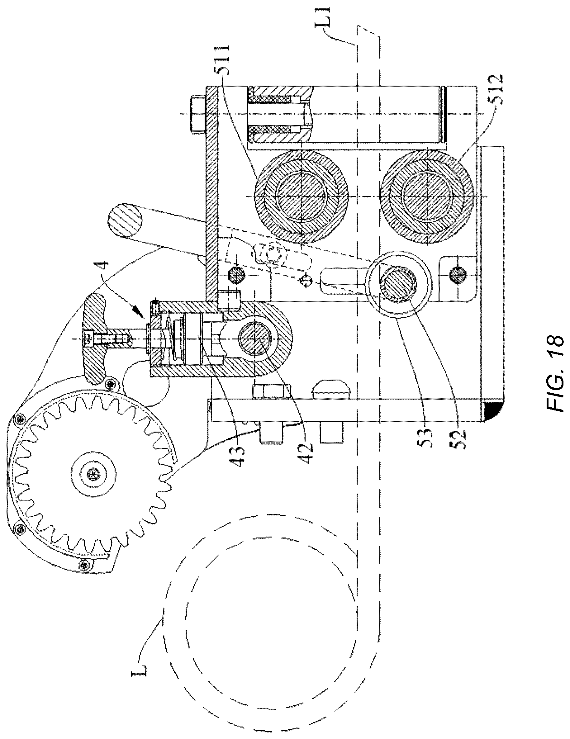Patent US12103828 Figure 17 – Winch, rope guide and transmission device having clutch function