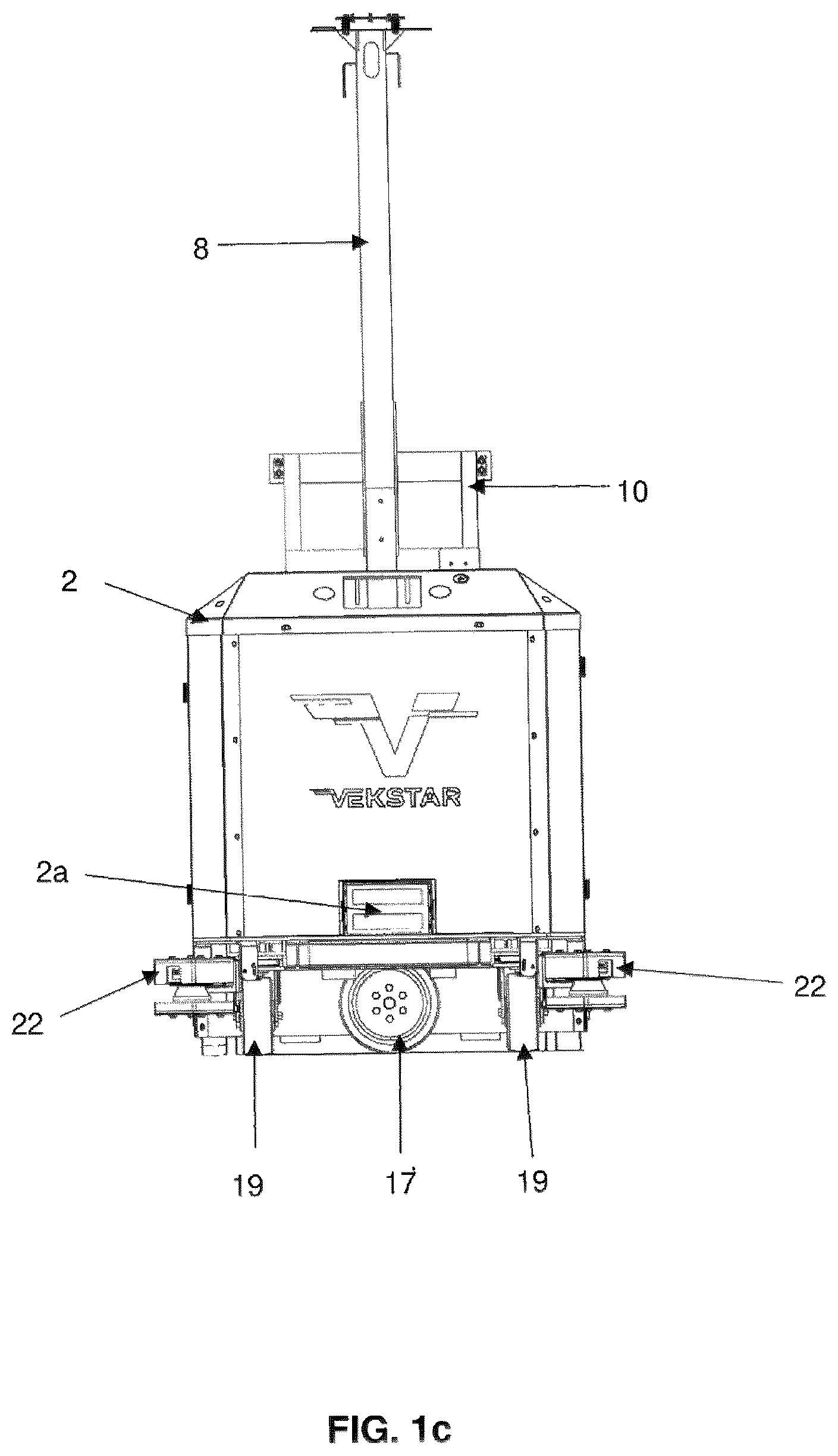 Patent US12103833 Figure 3 – Automatic guided vehicle (AGV)