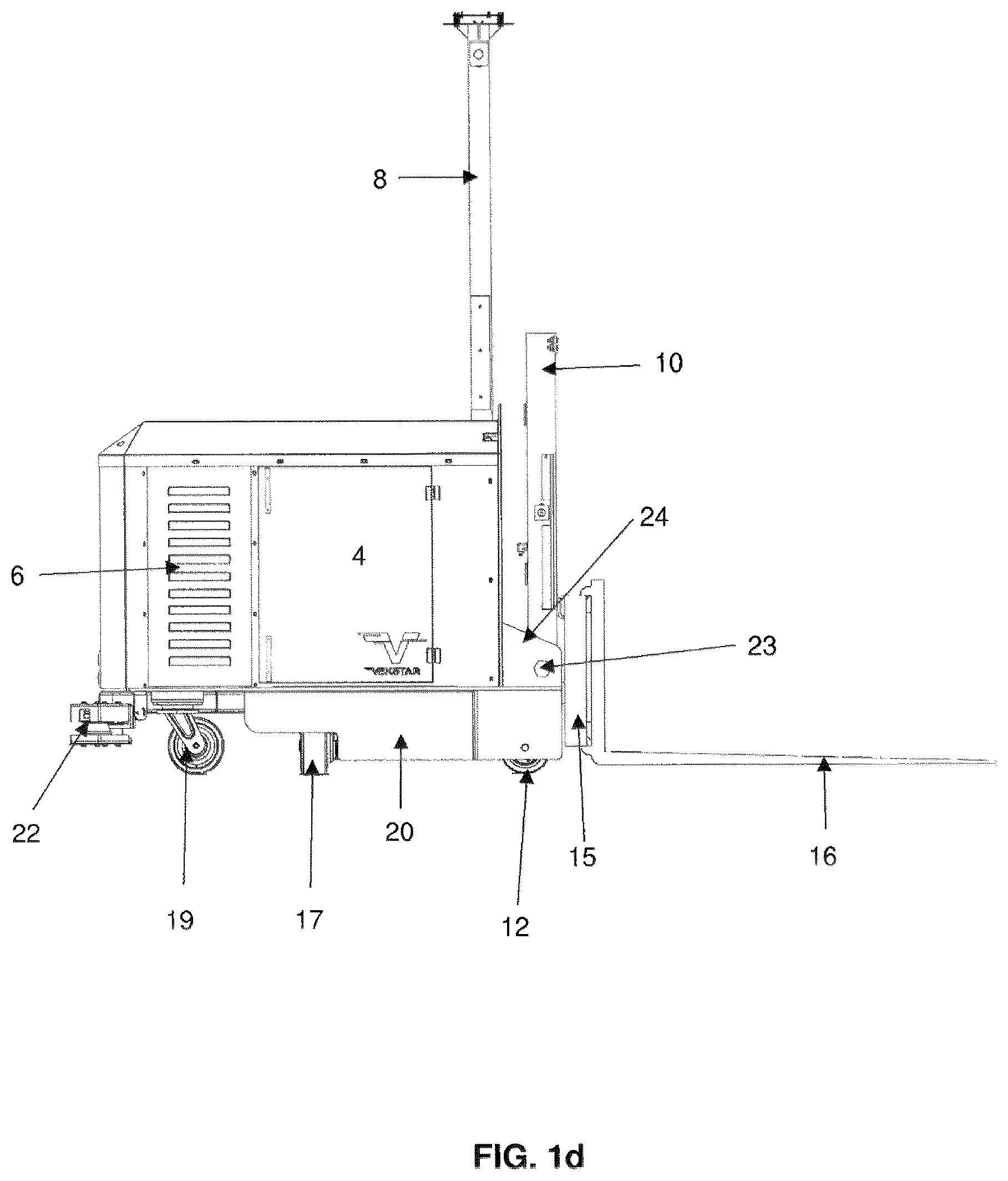 Patent US12103833 Figure 4 – Automatic guided vehicle (AGV)