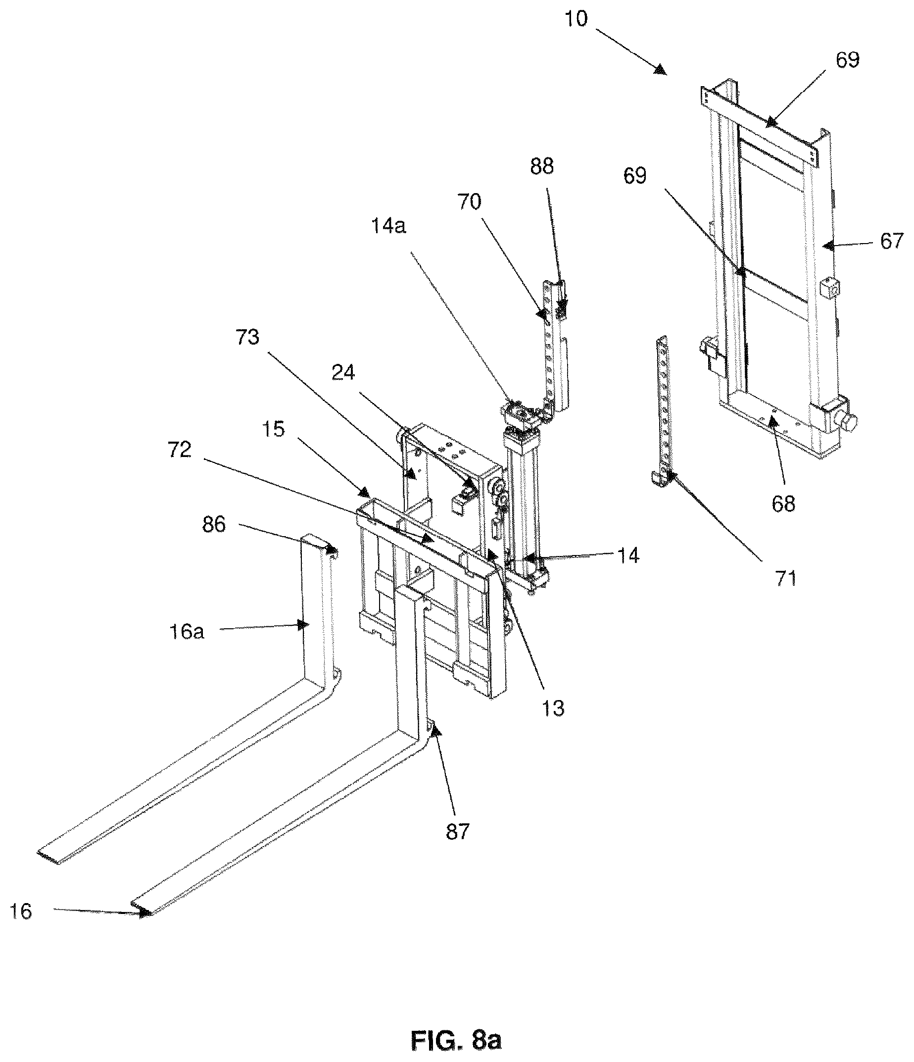 Patent US12103833 Figure 11 – Automatic guided vehicle (AGV)