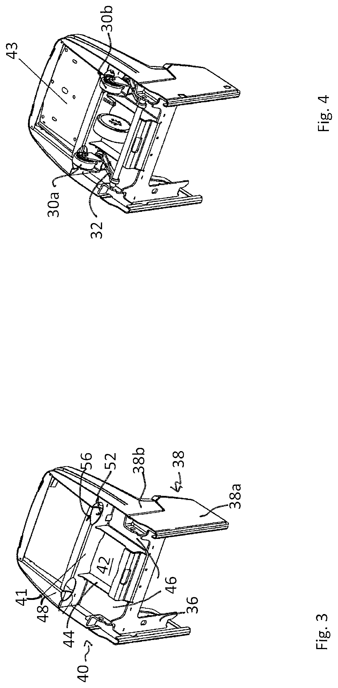 Patent US12103835 Figure 2 – Industrial truck having at least one support wheel