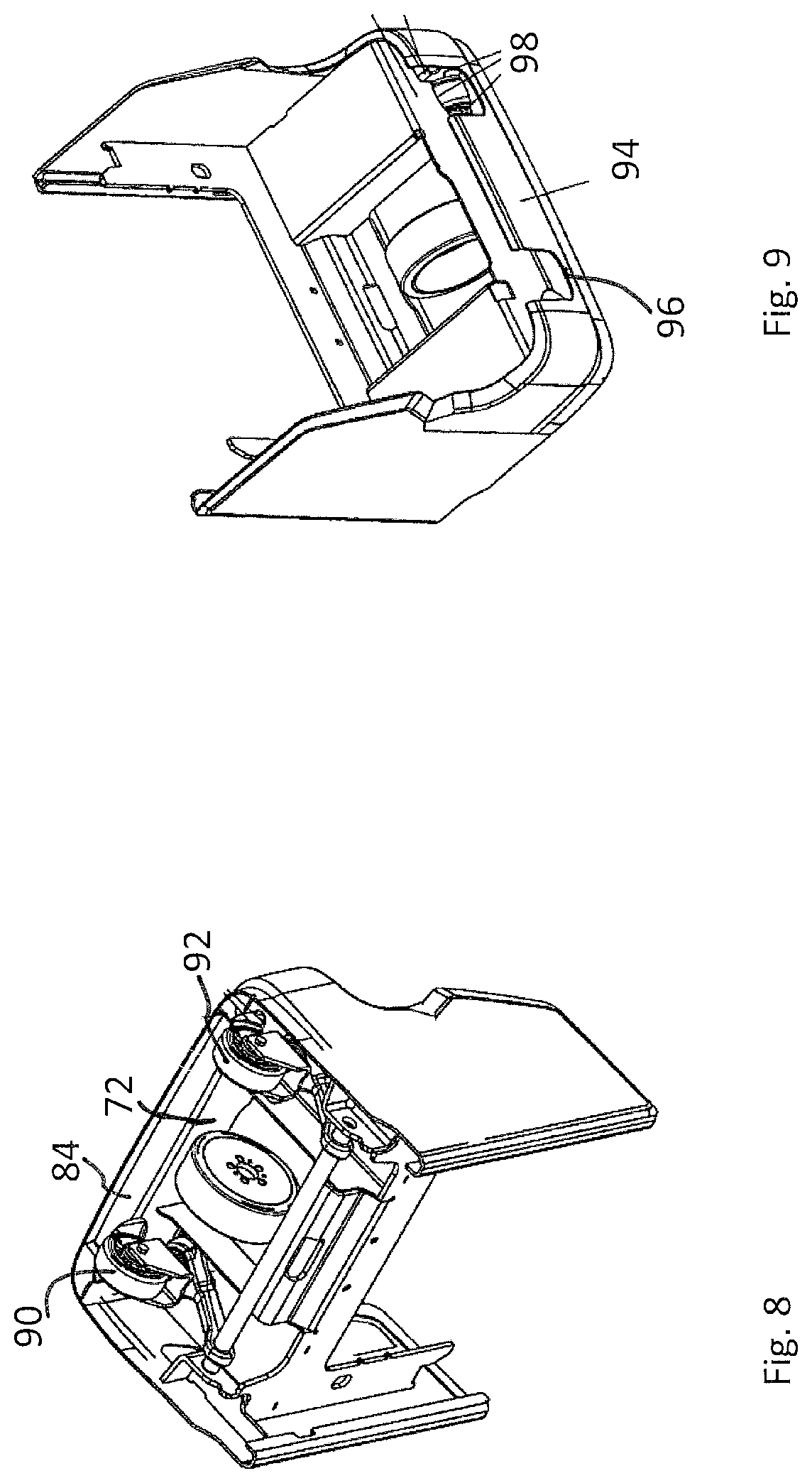 Patent US12103835 Figure 5 – Industrial truck having at least one support wheel