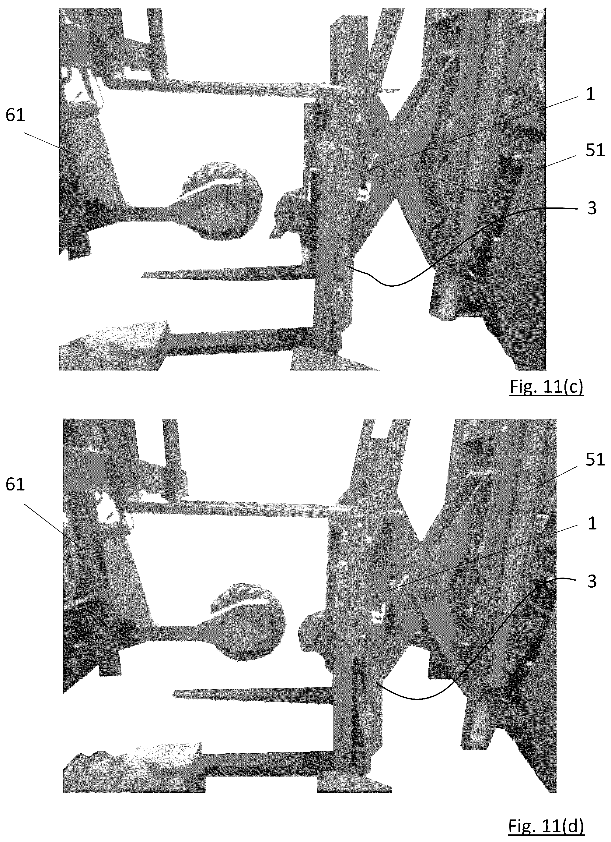 Patent US12103837 Figure 14 – Gas tank attachment for a truck mounted forklift