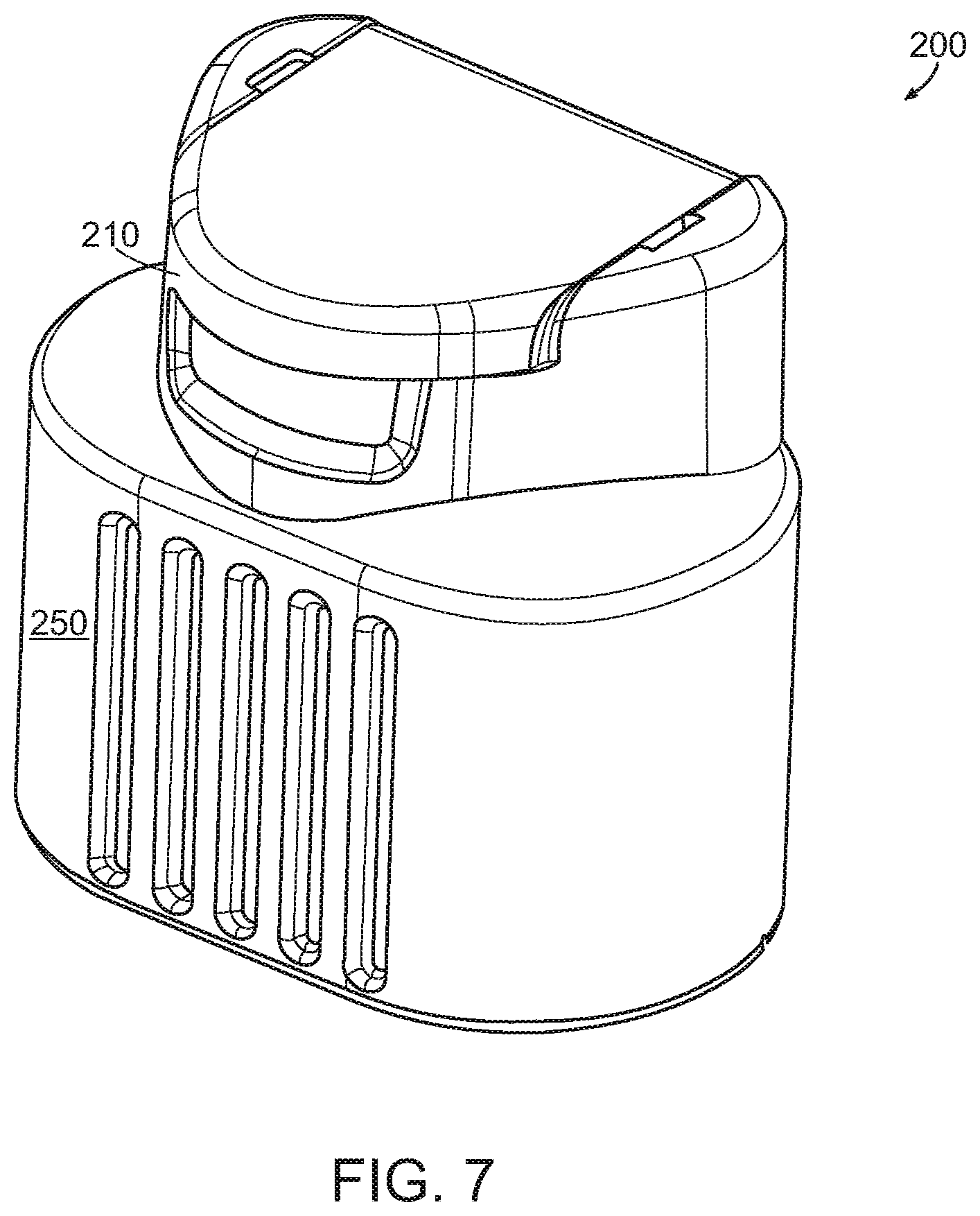 Patent US12103840 Figure 8 – Ingredient container with sealing valve