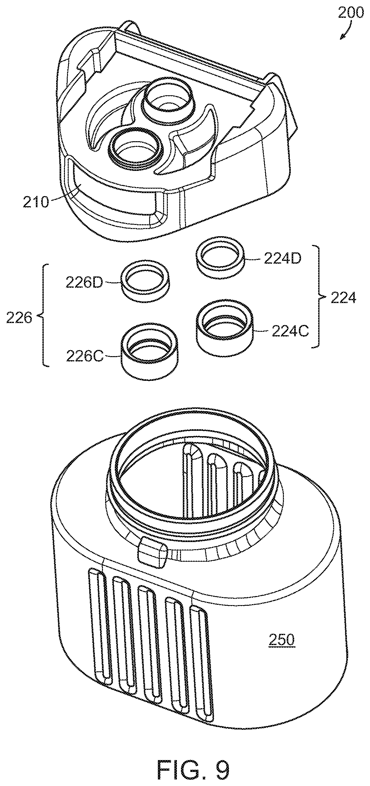 Patent US12103840 Figure 11 – Ingredient container with sealing valve