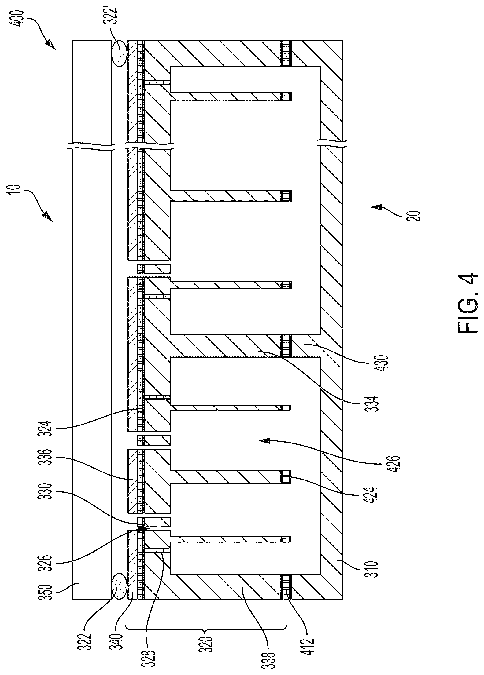 Patent US12103843 Figure 4 – MEMS mirror arrays with reduced crosstalk