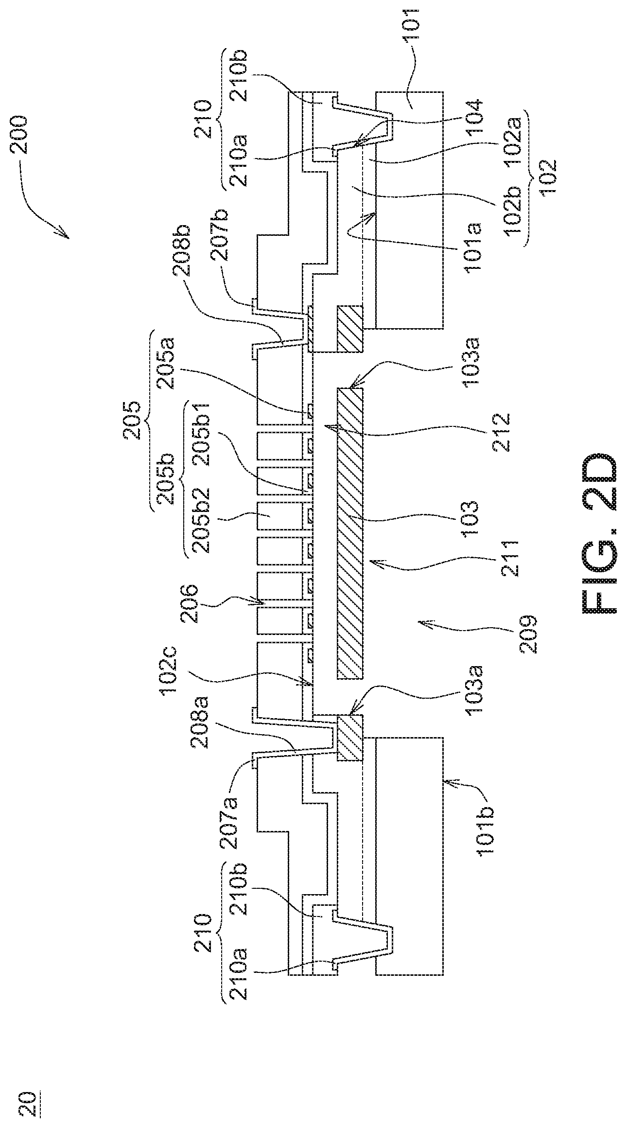 Patent US12103845 Figure 7 – Micro-electromechanical system and method for fabricating MEMS having protection wall