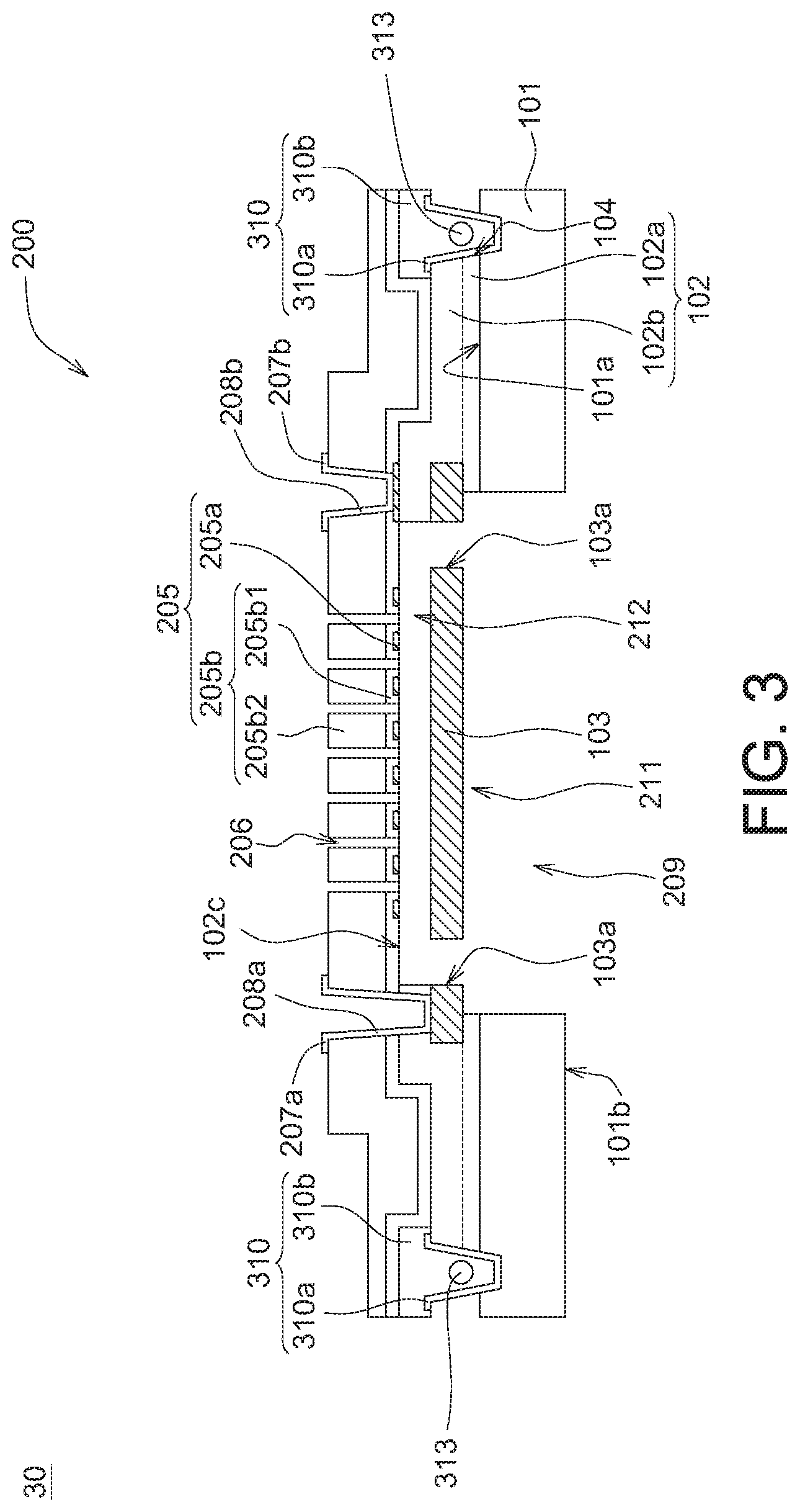 Patent US12103845 Figure 8 – Micro-electromechanical system and method for fabricating MEMS having protection wall