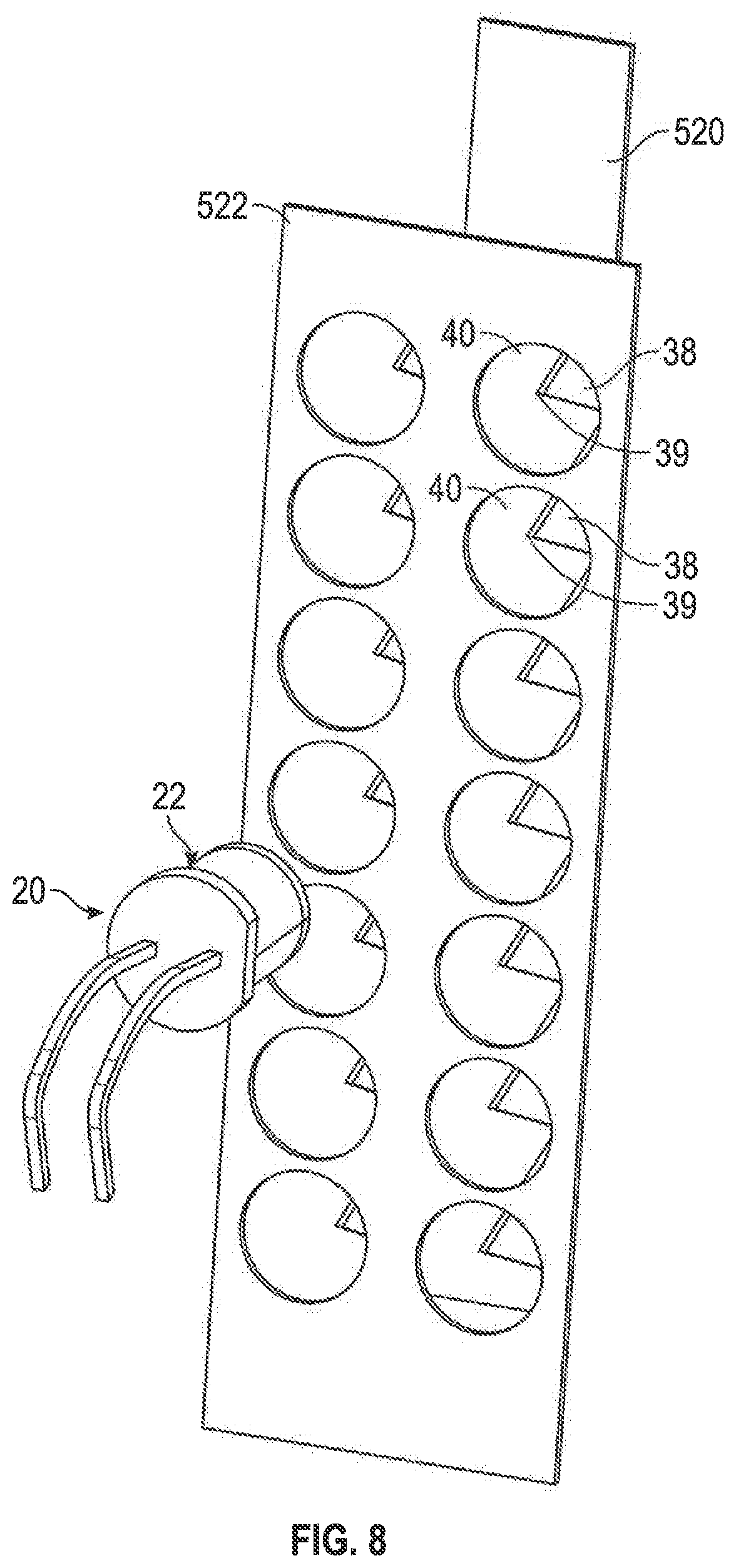 Patent US12103847 Figure 8 – Ozone generator with sensor