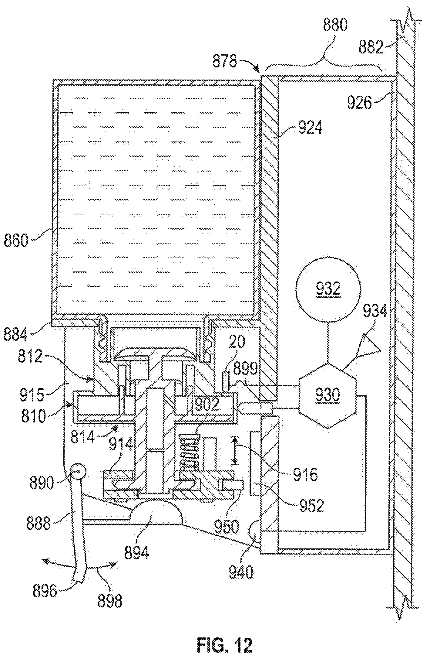 Patent US12103847 Figure 12 – Ozone generator with sensor