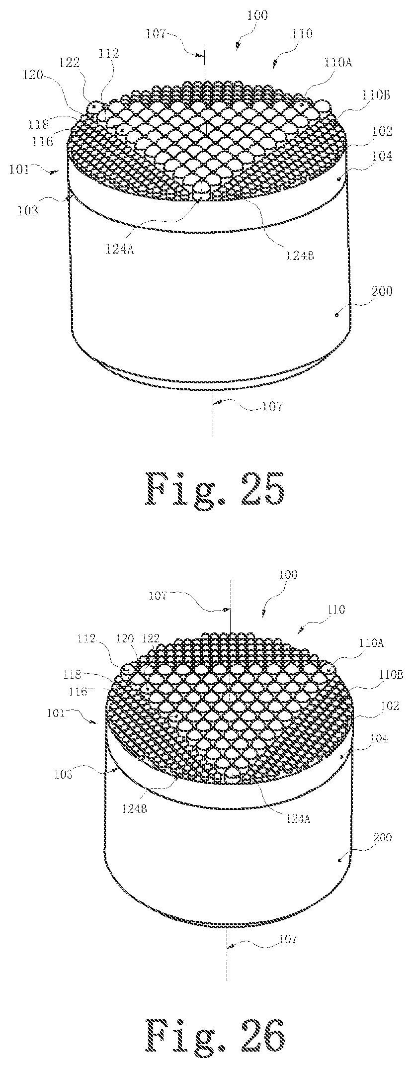 Patent US12103853 Figure 13 – Polycrystalline diamond compact table with polycrystalline diamond extensions therefrom