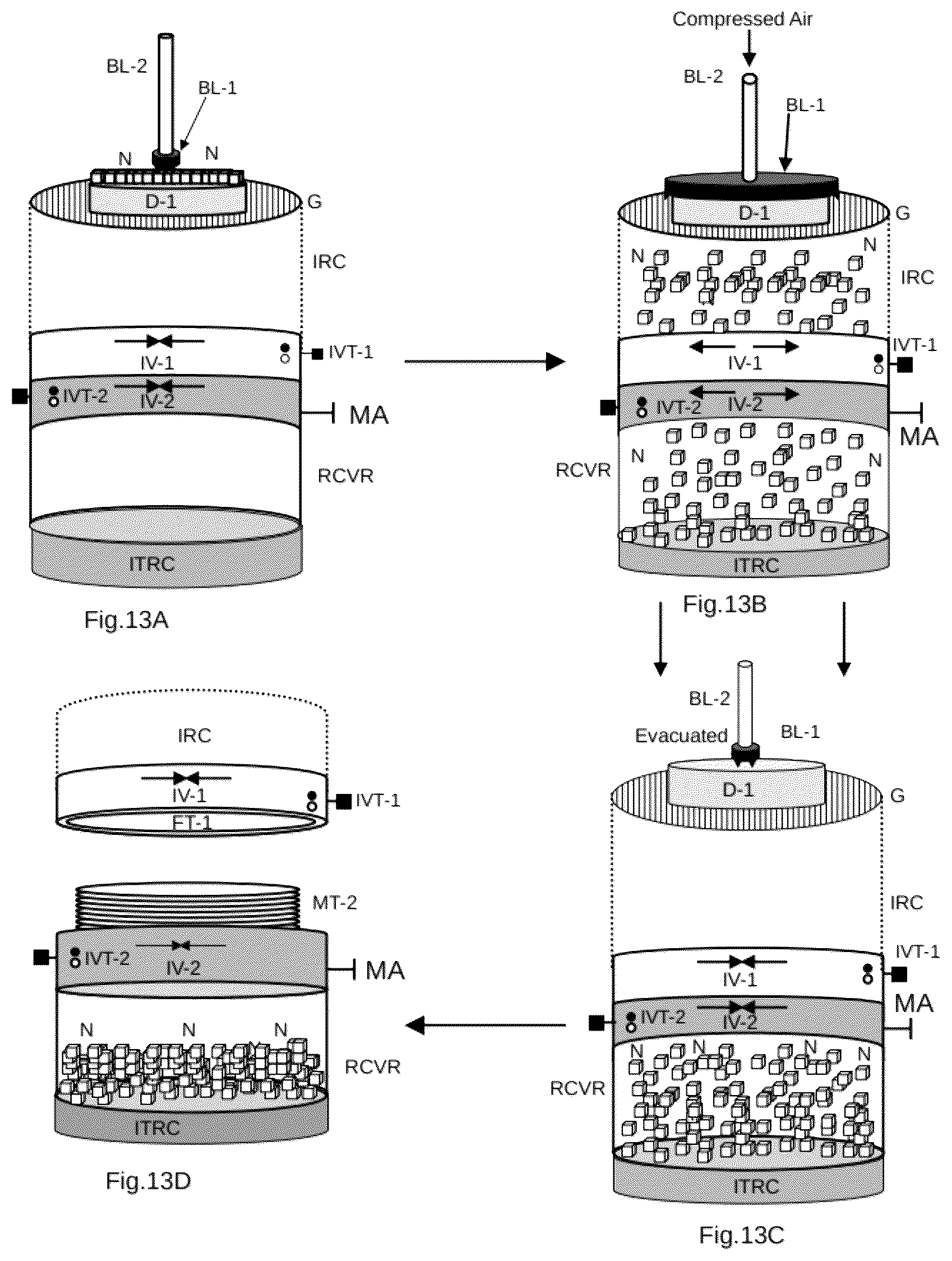 Patent US12103854 Figure 13 – System and method for the fabrication of nanodiamond particles