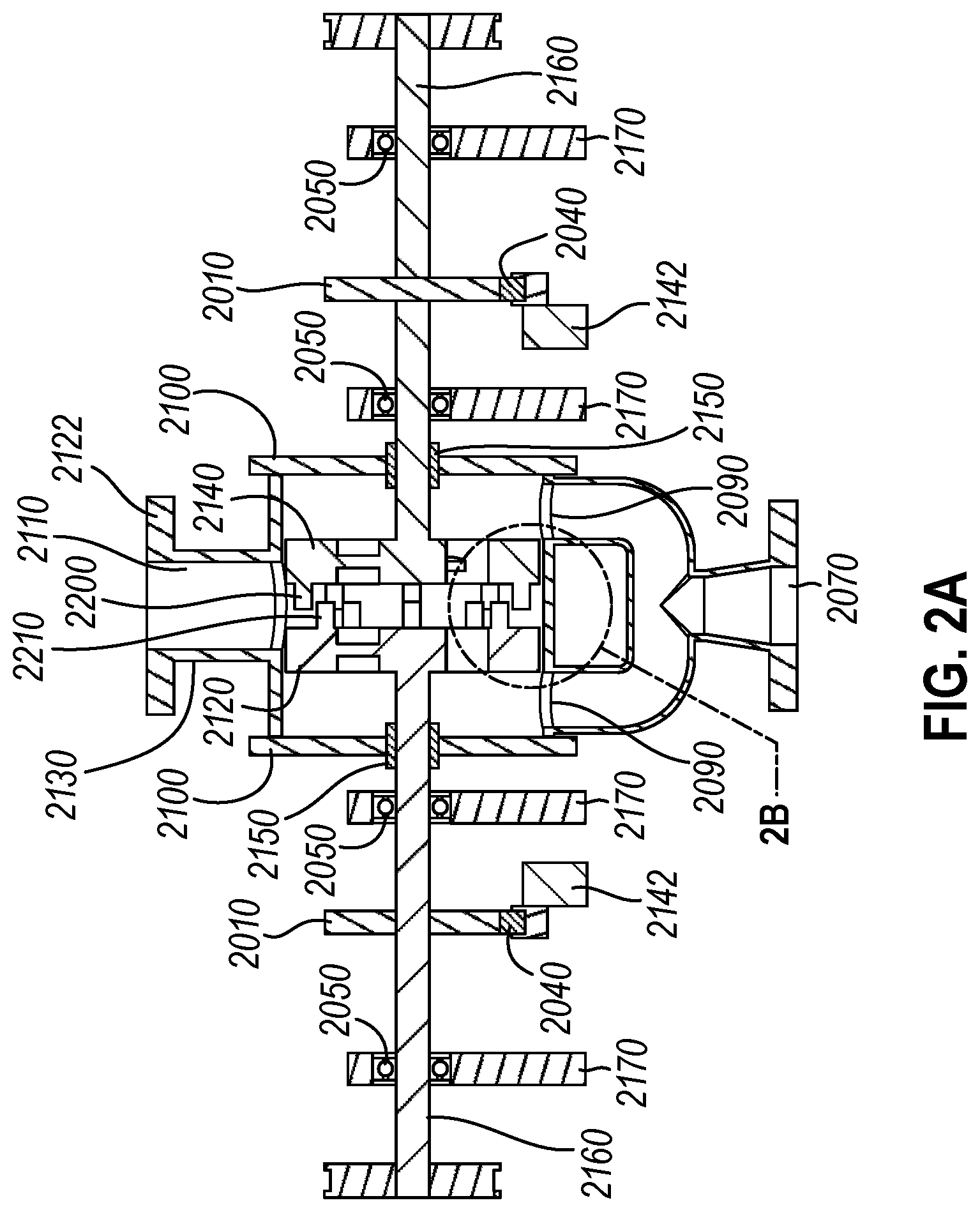 Patent US12103868 Figure 2 – Process and apparatus for multi-phase reaction processing of liquids