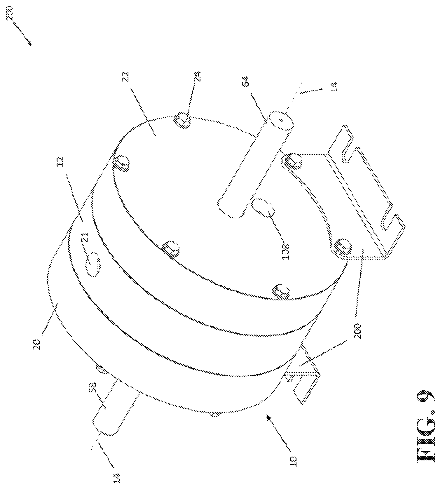 Patent US12103870 Figure 9 – Rotational electro-oxidation reactor with improved boundary-layer diffusion