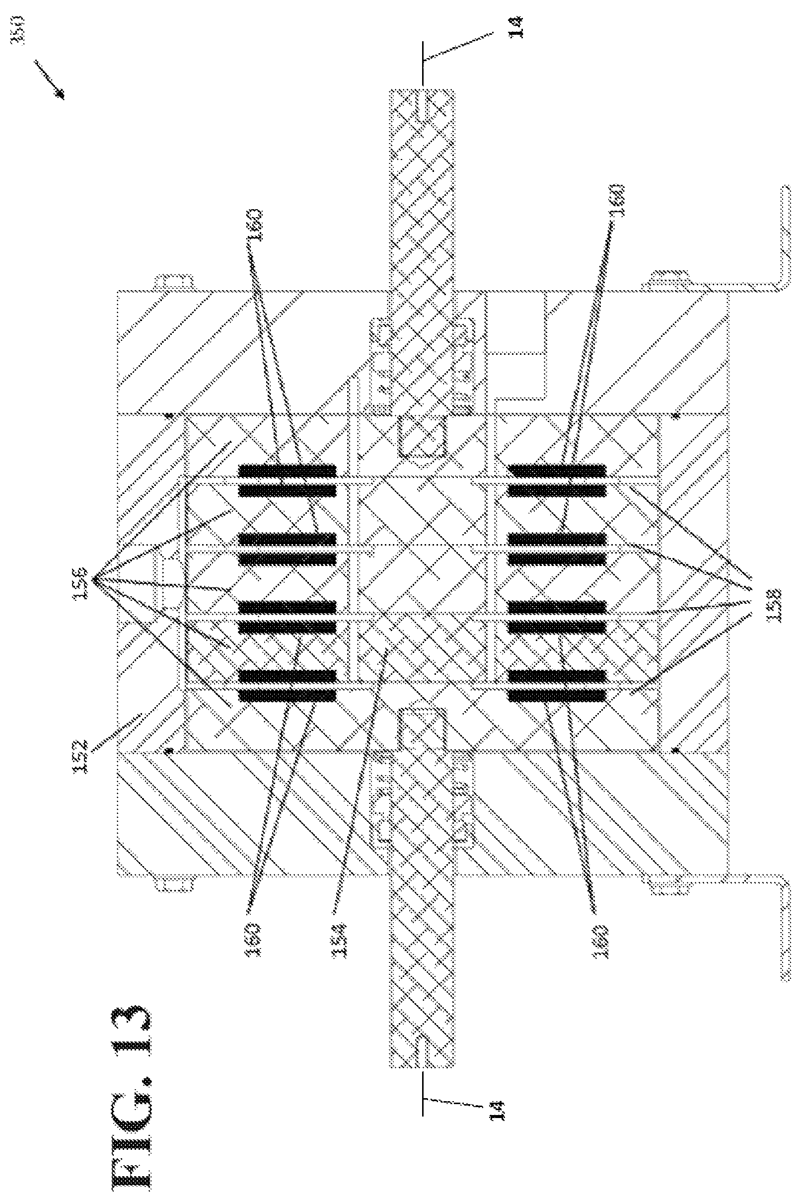 Patent US12103870 Figure 13 – Rotational electro-oxidation reactor with improved boundary-layer diffusion