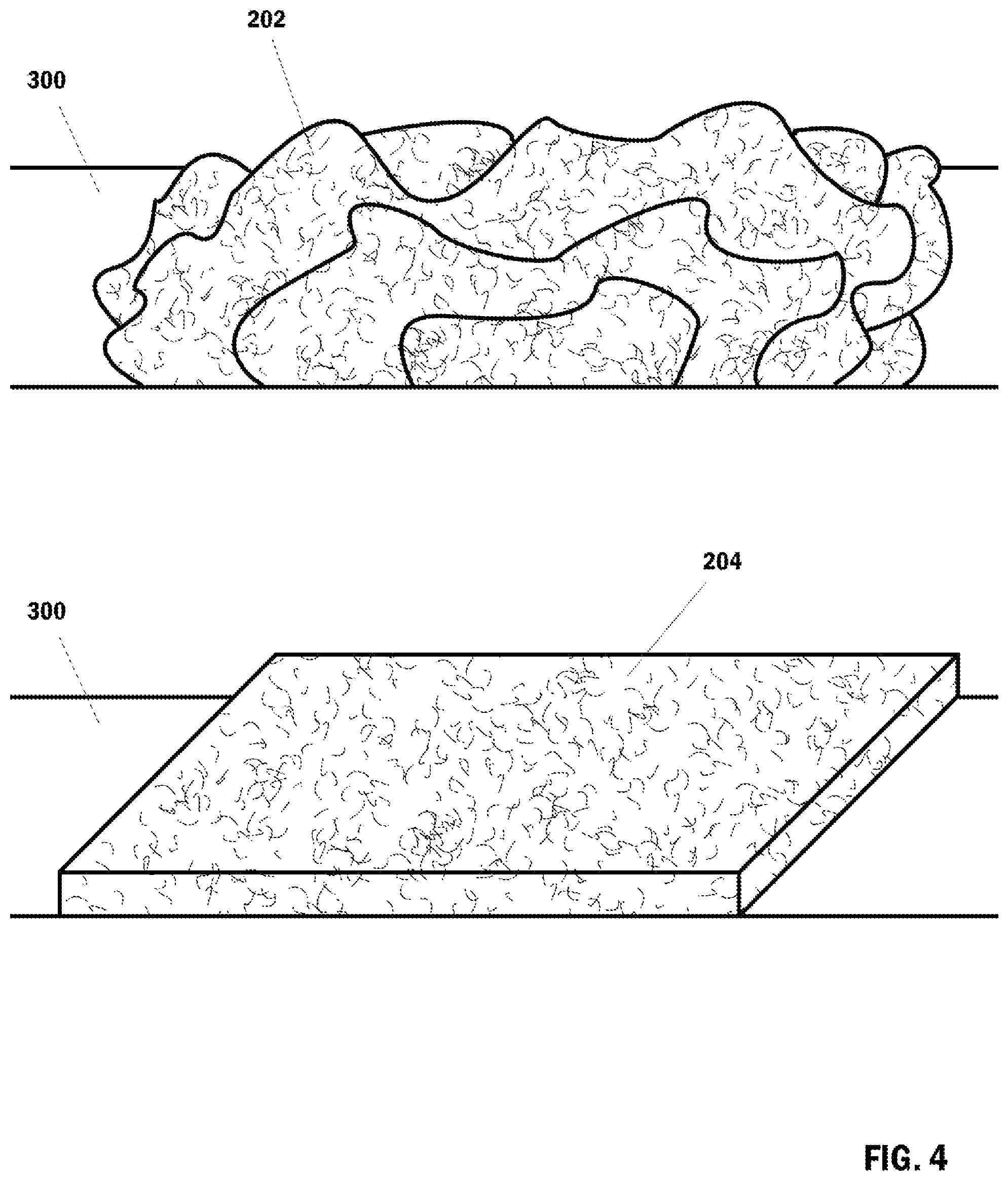 Patent US12103893 Figure 4 – Long strand fiberglass-impregnated waterproofing compound