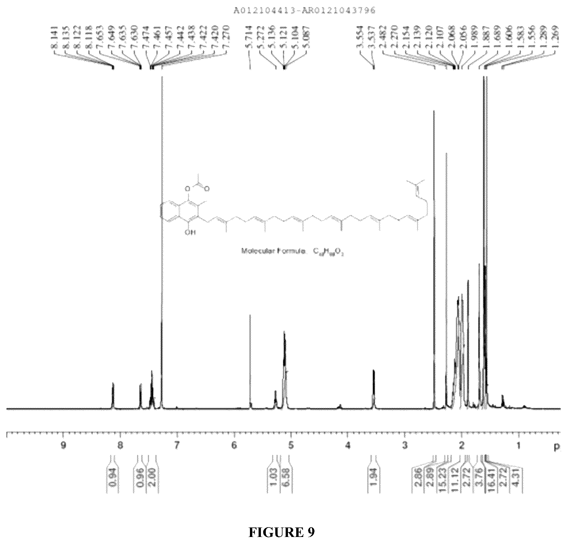 Patent US12103914 Figure 9 – Compositions of biologically active menaquinol derivatives and methods of treatment