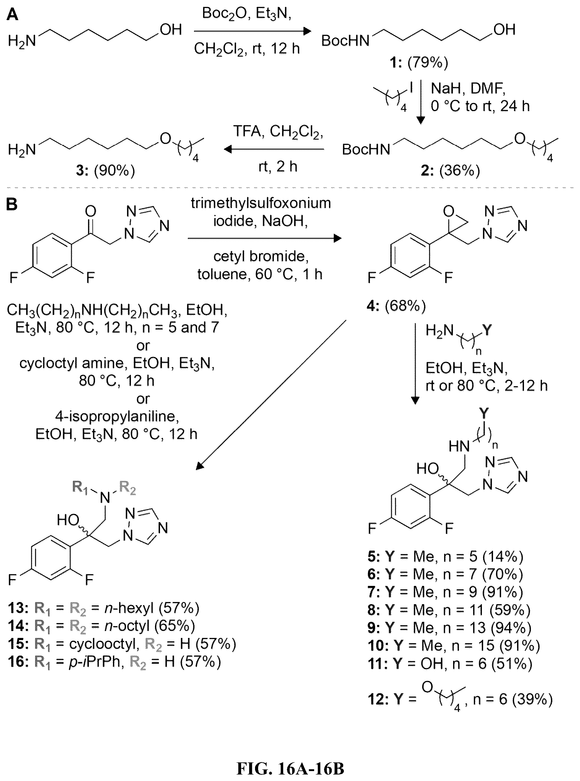 Patent US12103916 Figure 19 – Antifungal compounds