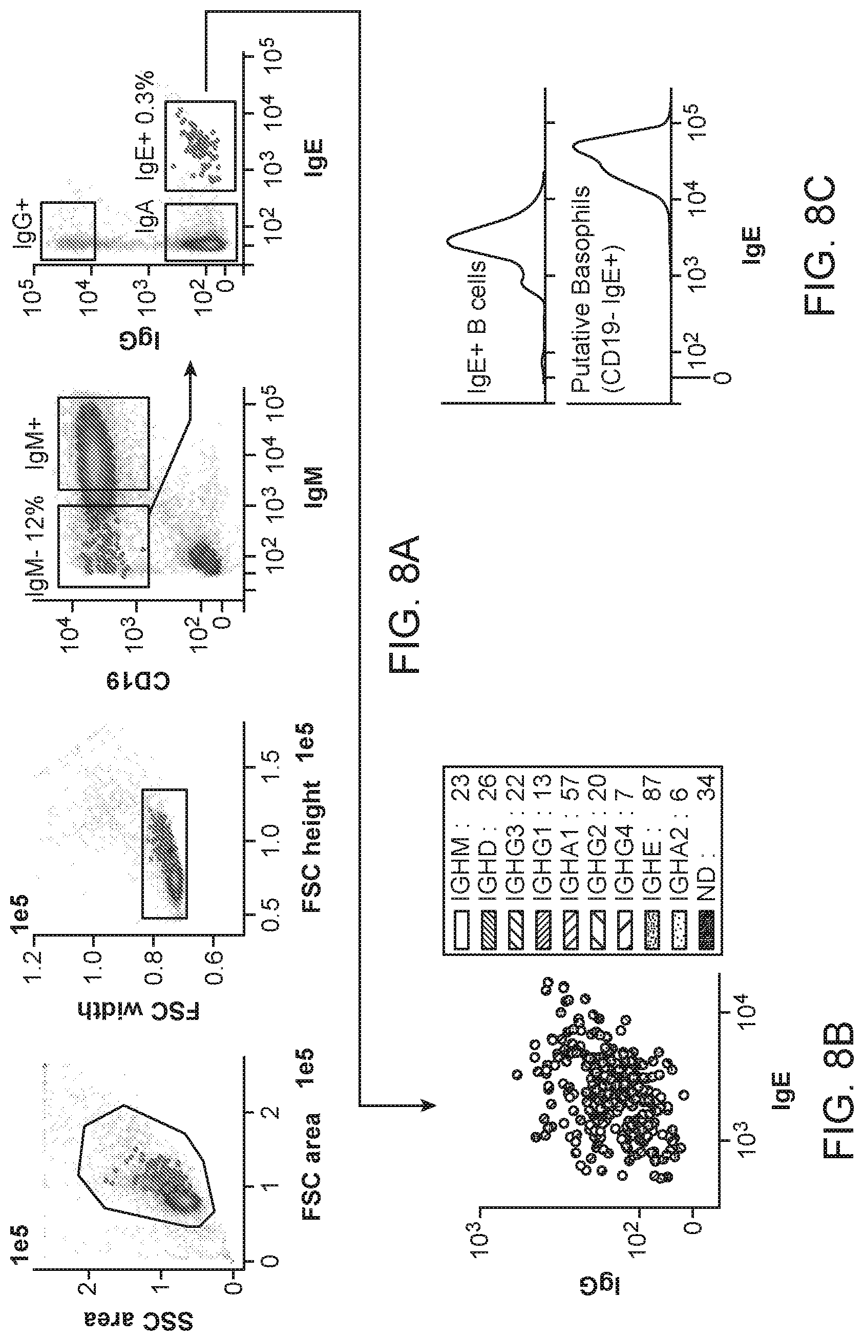 Patent US12103964 Figure 12 – Methods of isolating allergen-specific antibodies from humans and uses thereof
