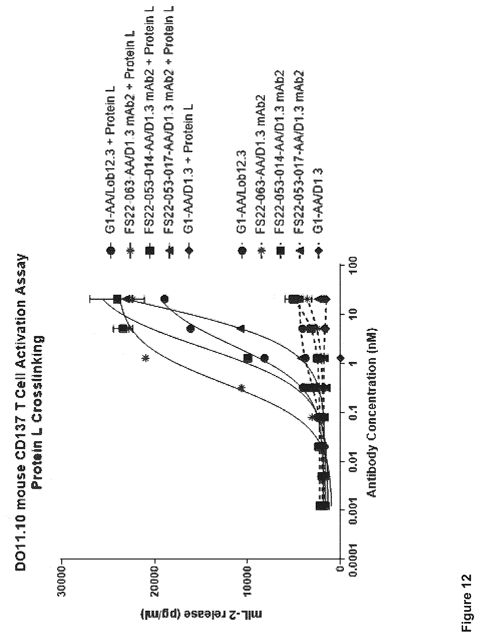 Patent US12103976 Figure 16 – Fc binding fragments comprising a CD137 antigen-binding site