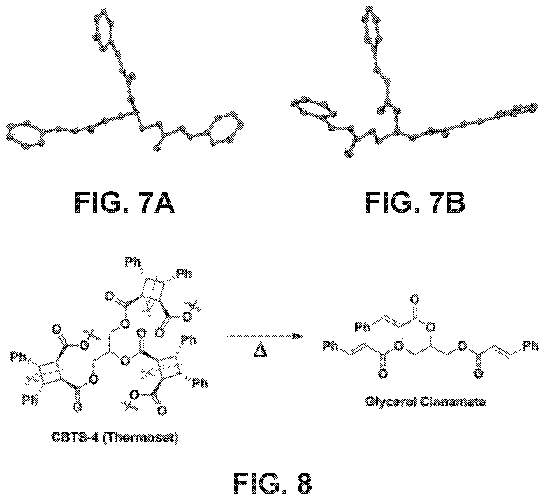 Patent US12104012 Figure 6 – Cyclobutane-containing thermally cleavable polymers