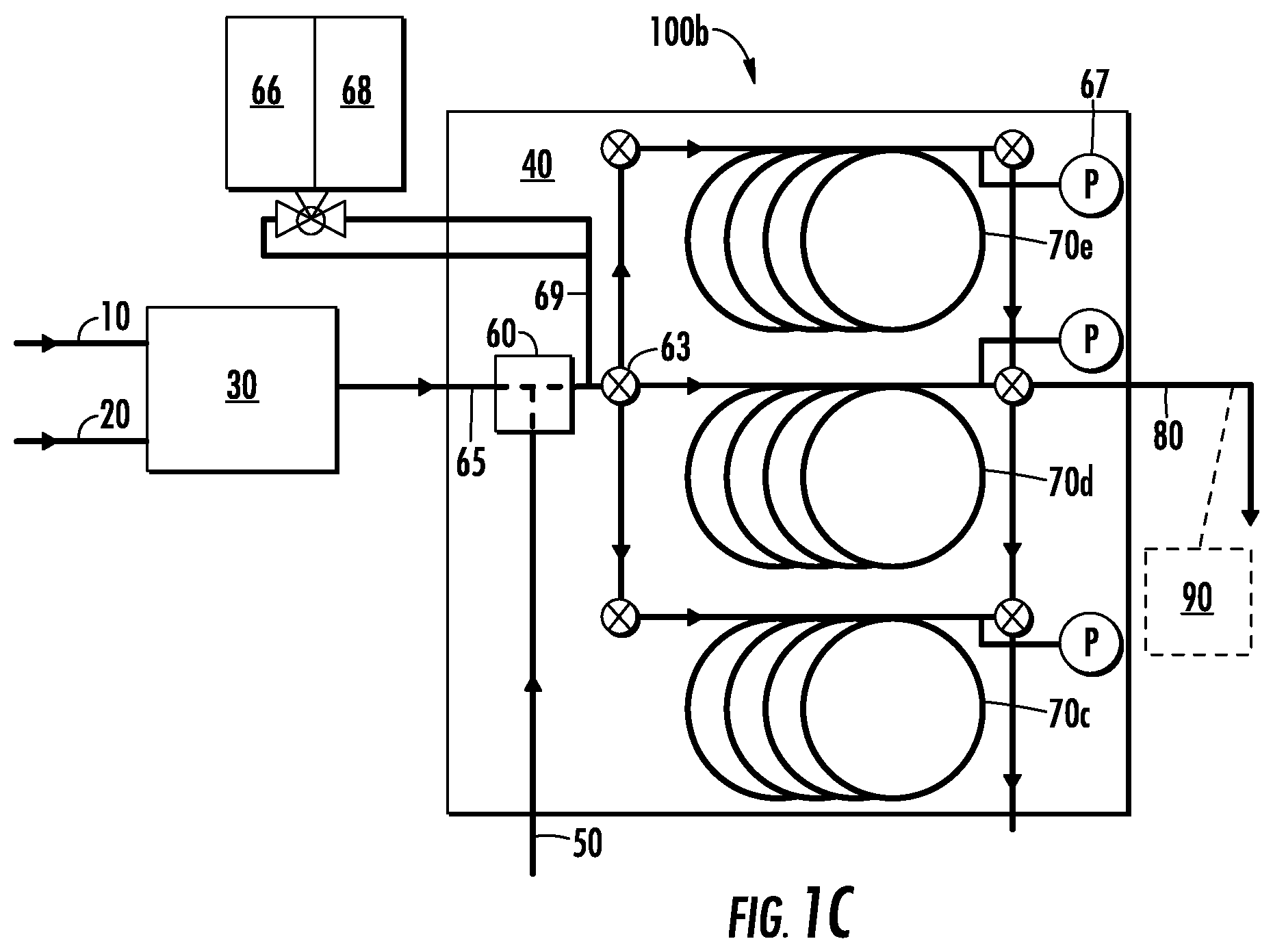 Patent US12104016 Figure 2 – Flow reactor synthesis of polymers