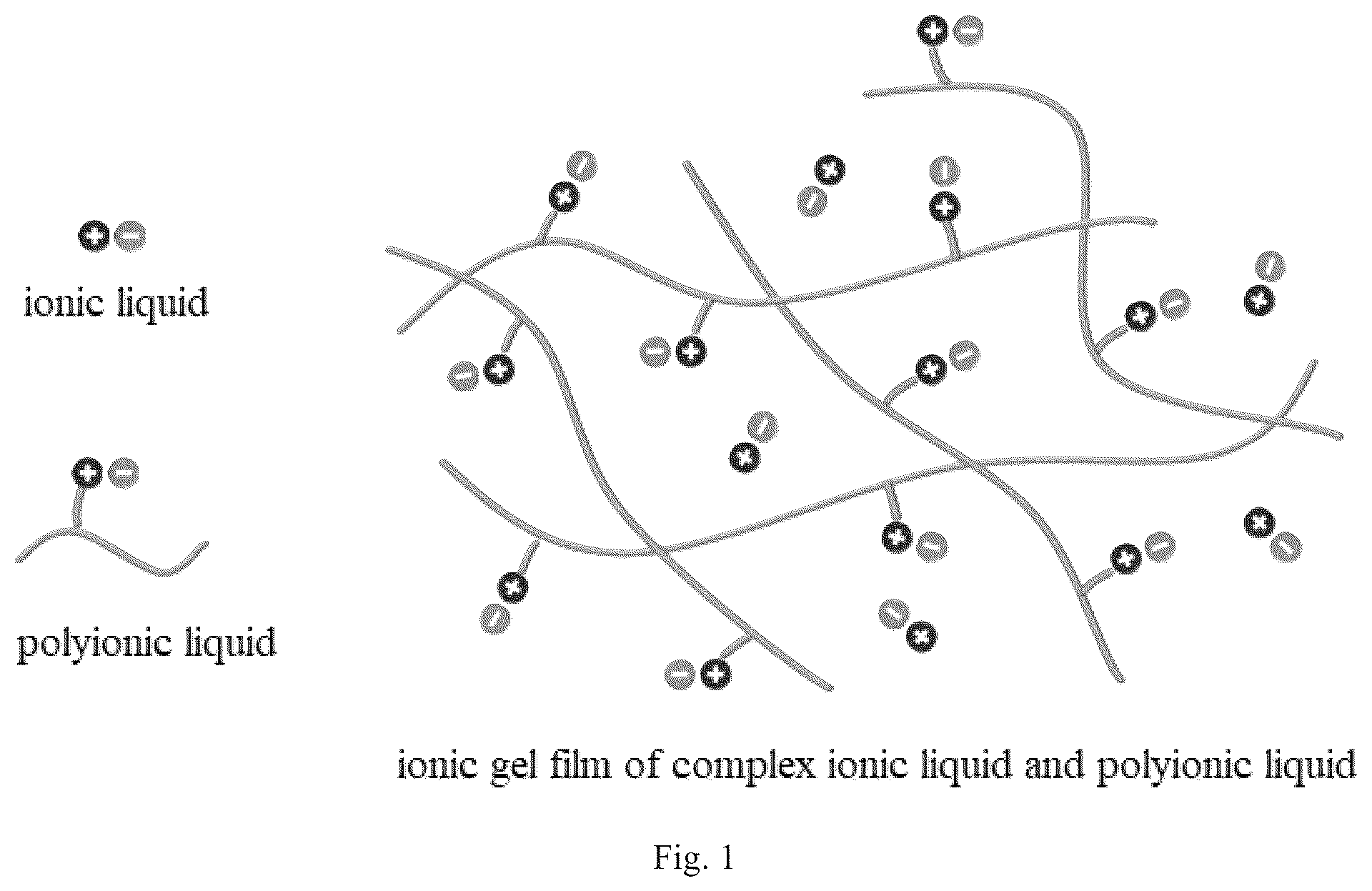 Patent US12104028 Figure 1 – Ionic gel film preparation method, chemical sensor and preparation method thereof