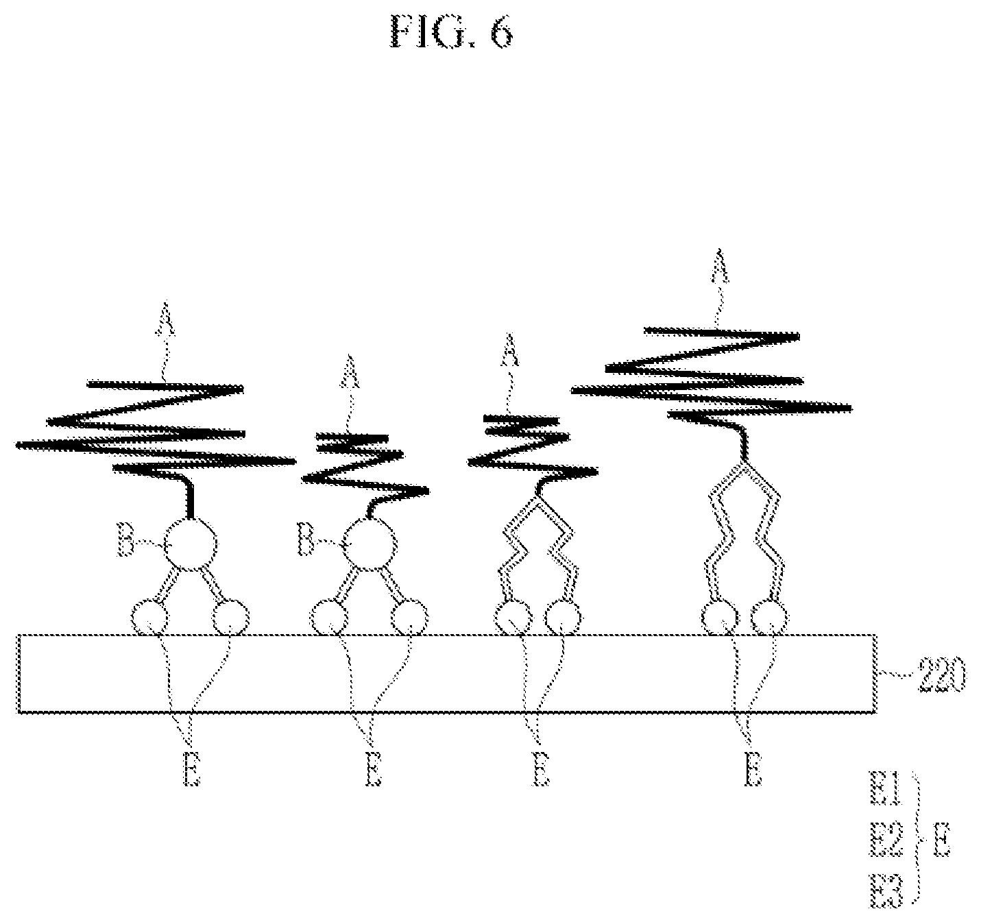 Patent US12104032 Figure 6 – Coating composition, display device including coating layer, and manufacturing method of display device