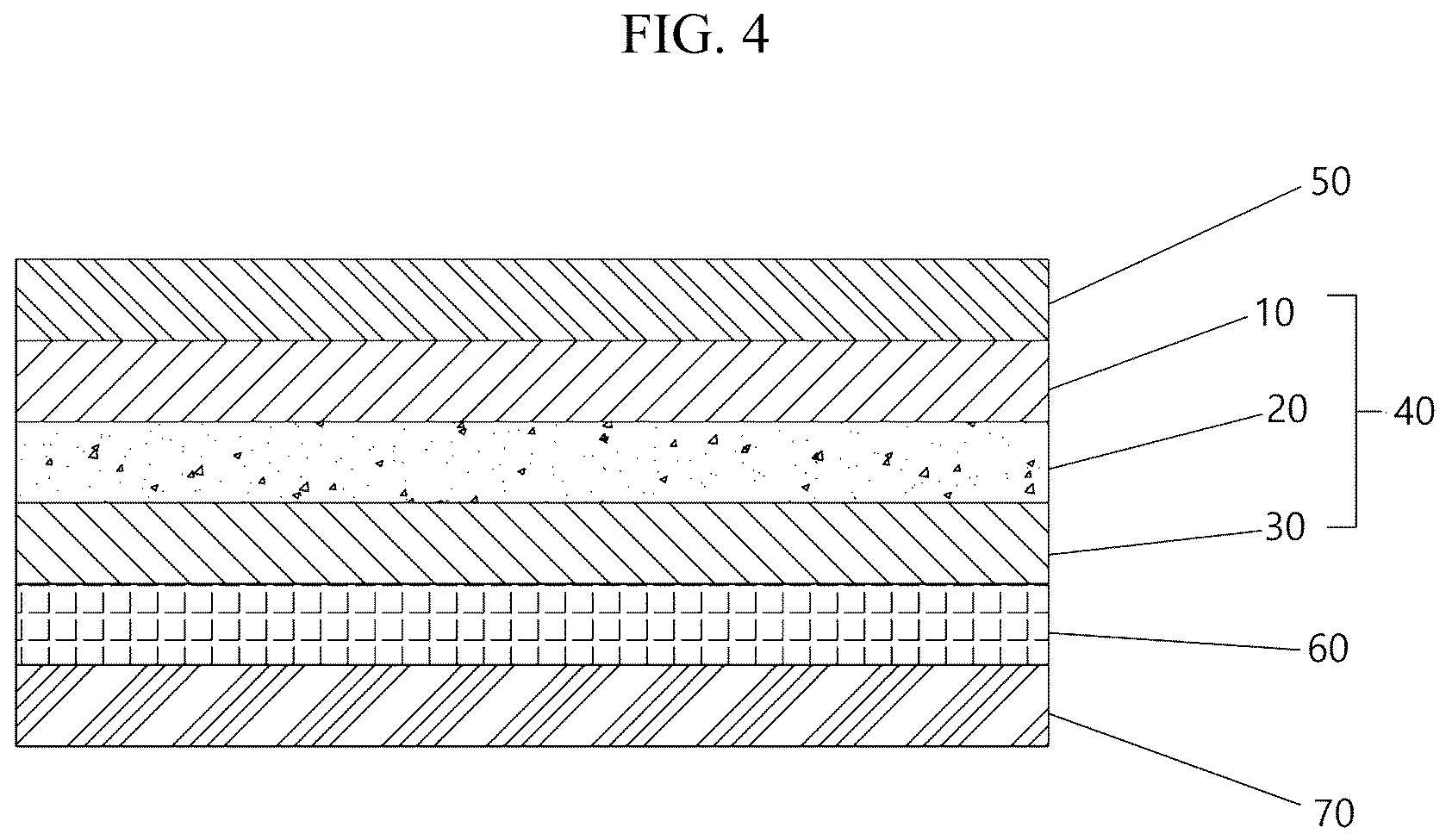 Patent US12104080 Figure 4 – Antibacterial and heat-shielding composition for window film, method of producing window film using the same, and window film produced thereby