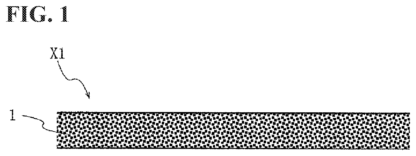 Patent US12104100 Figure 1 – Adhesive composition, adhesive sheet, and adhered body